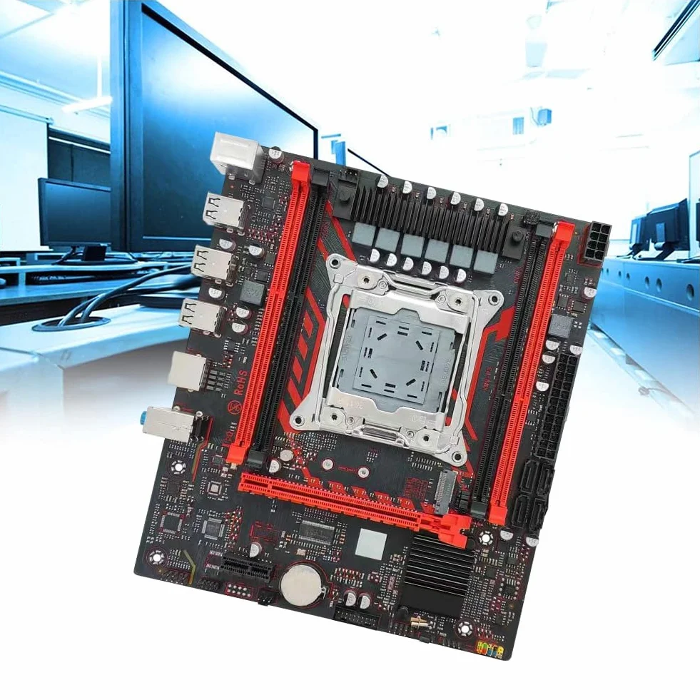 Płyta główna X99 P3 LGA2011 Q57 Chipset X99 DDR3 płyta główna do gier komputerowych Gigabit Ethernet z gniazdami M.2 NVME/NGFF