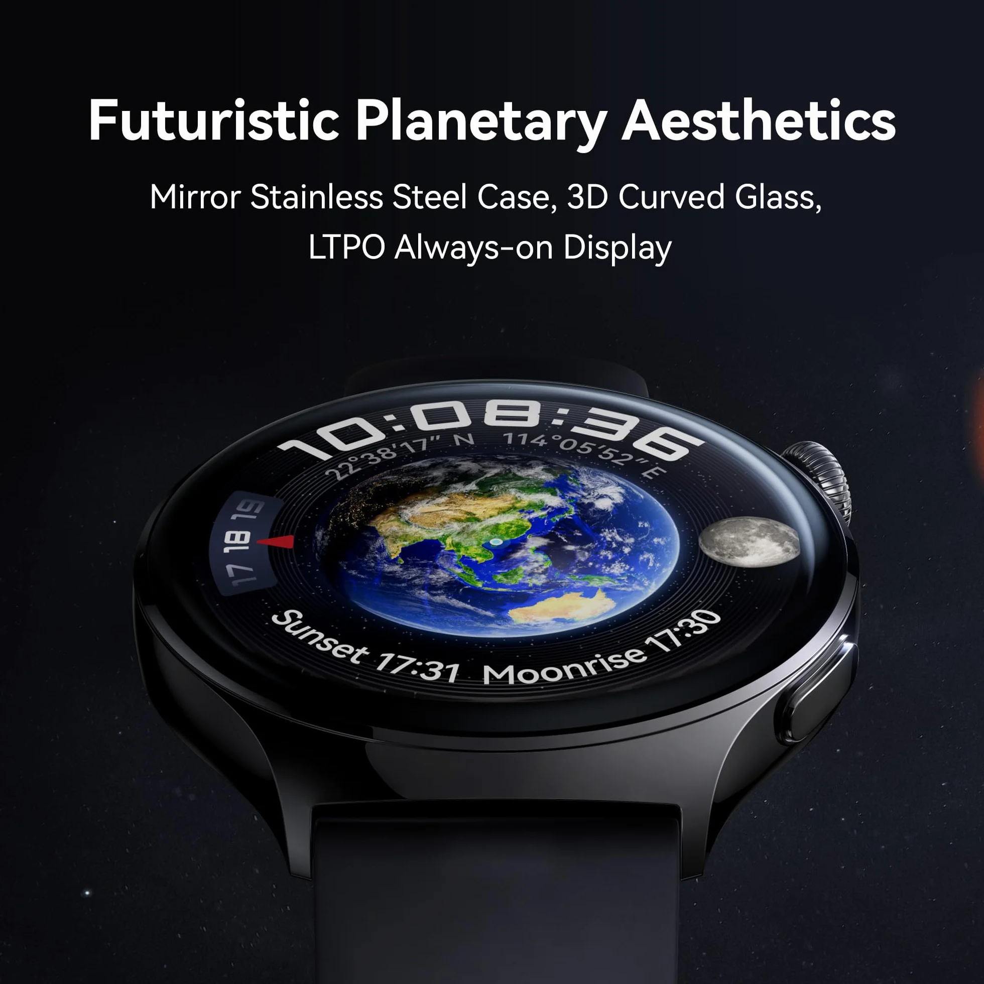 Huawei Watch 4 Smartwatch, Czarny, 32GB