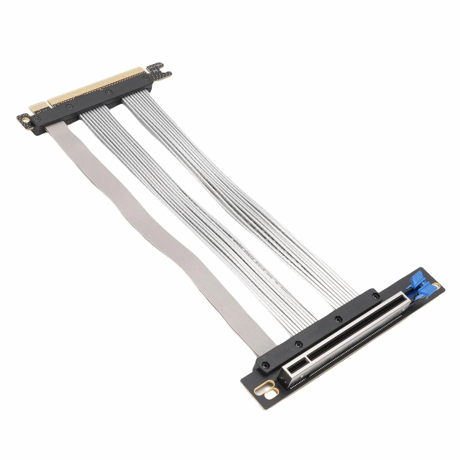 KIMISS Kabel Nośny PCIe 5.0 128 GB/s — Rozszerzenie Karty Graficznej GPU Gen 5 dla RTX 4090, 5090 — Elastyczna Konstrukcja Zapewniająca Ekstremalne Granie i Optymalne Chłodzenie (30cm)