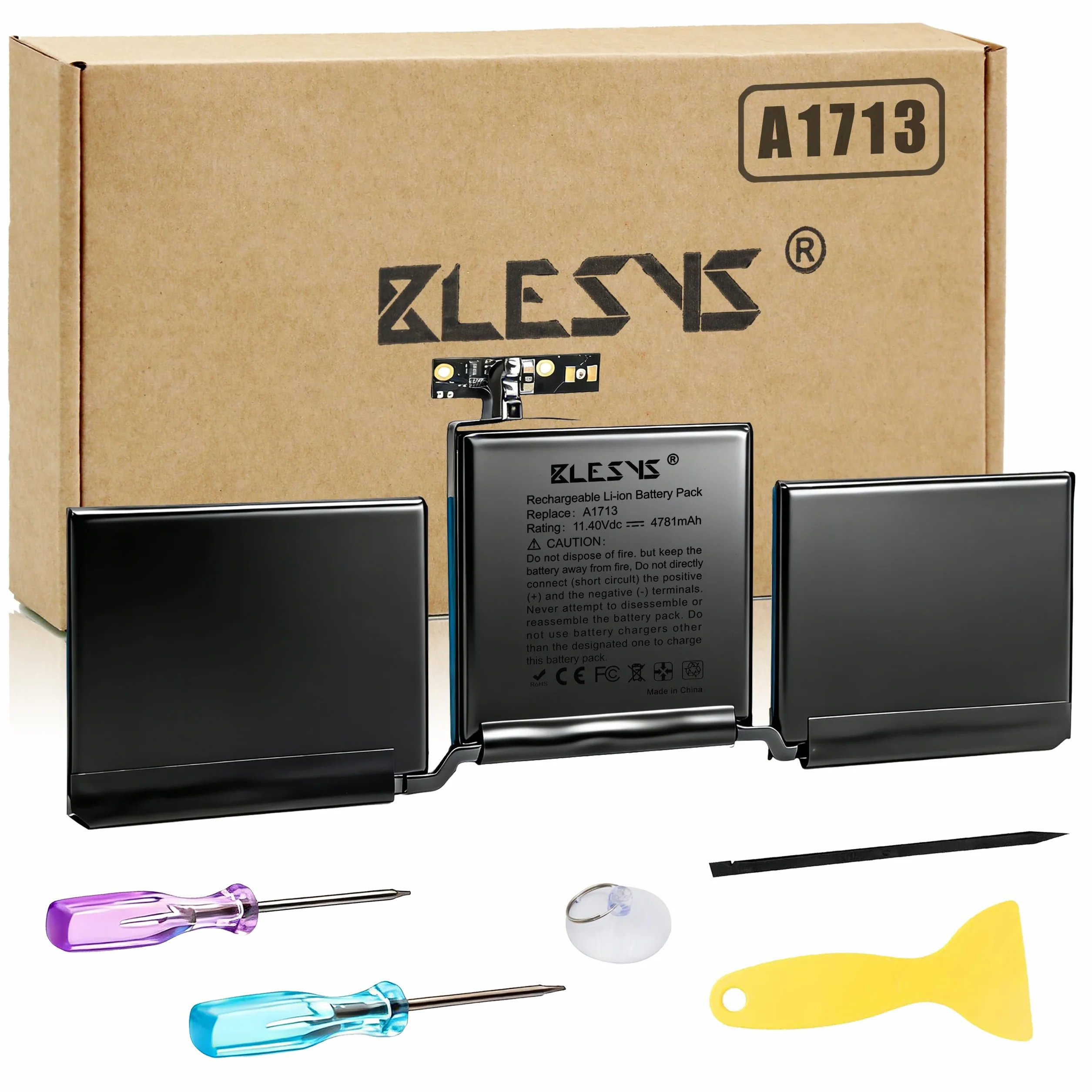 BLESYS A1713 akumulator do MacBook Pro 13 cali A1708