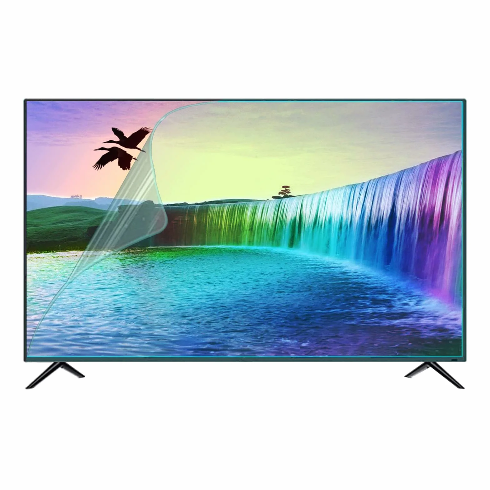 Matowa, przeciwodblaskowa osłona ekranu LCD do inteligentnego 40-calowego (883495) telewizora HD, folia ochronna chroniąca przed promieniowaniem Zwiększona szybkość odbicia