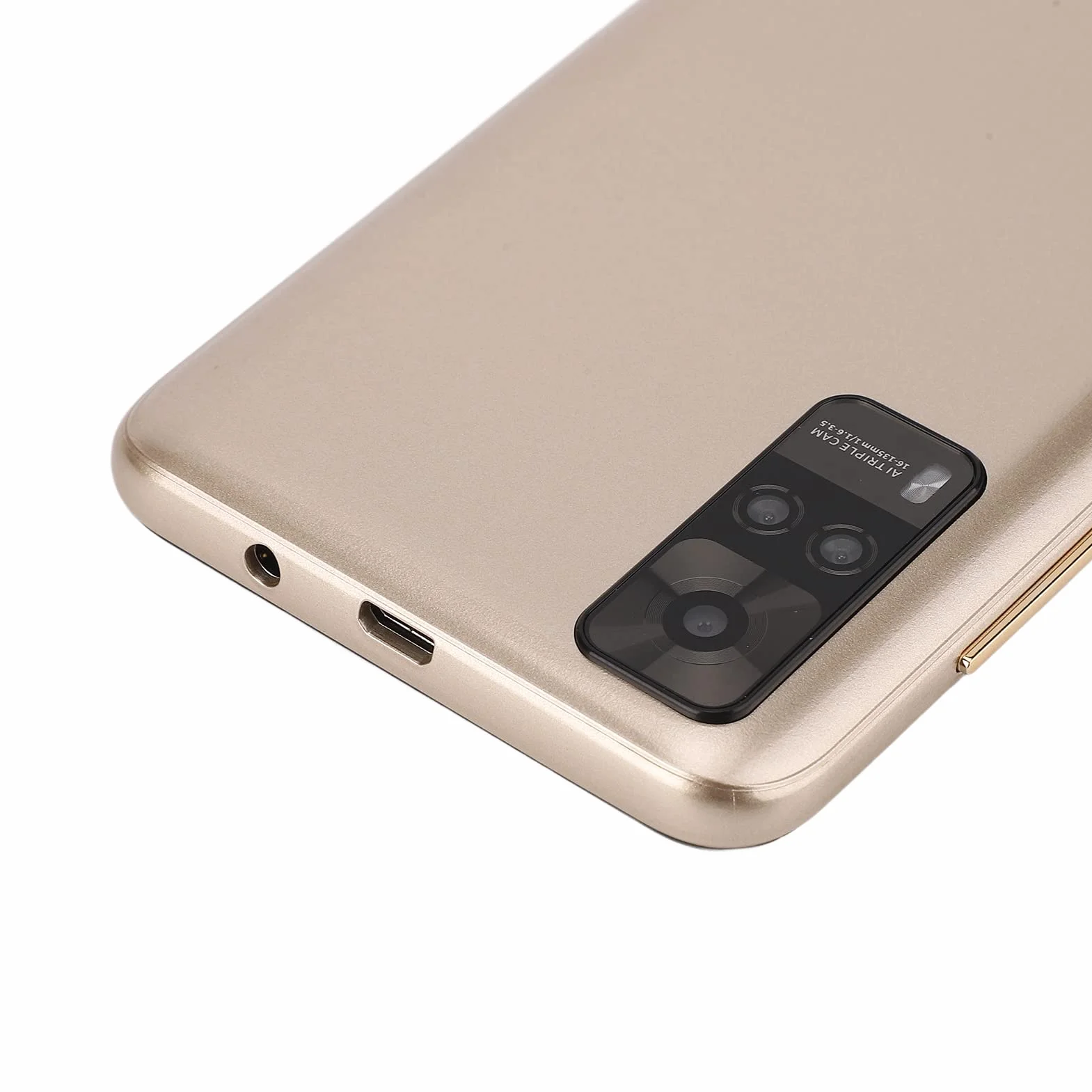 Telefon komórkowy Y53S, smartfon z Androidem 6 z odblokowaną twarzą, ekran HD 4,66 cala, 2 GB RAM 32 GB ROM, 2 MP z przodu i 5 MP z tyłu, bateria 2800 mAh(Gold)