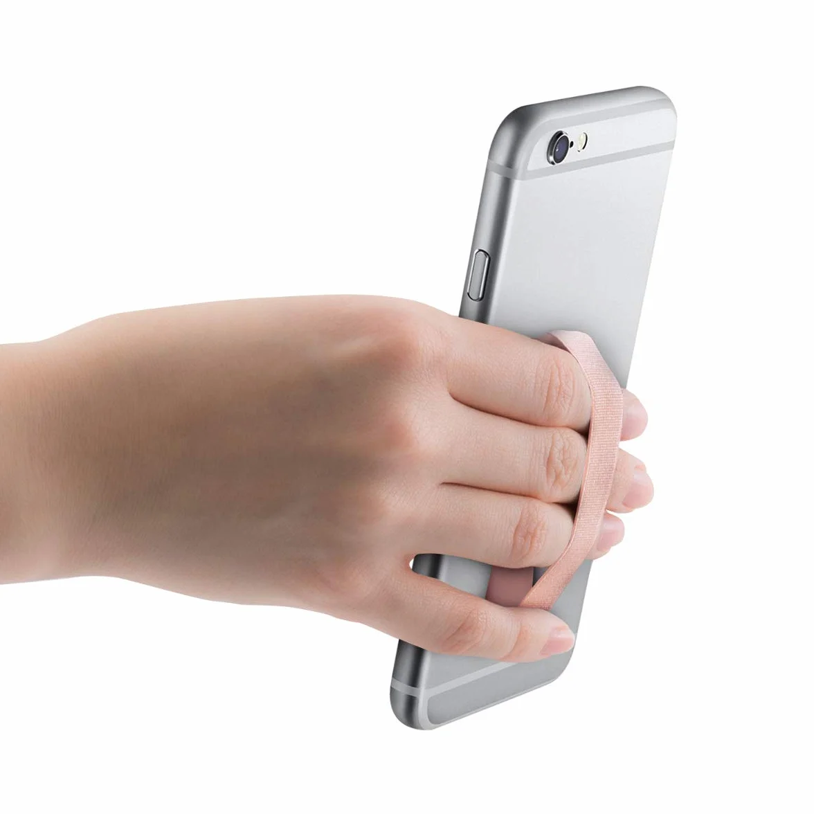kwmobile Uchwyt na palec do smartfona 3 zestaw – uchwyt na telefon komórkowy, obsługa jedną ręką, 3 x uchwyt na telefon komórkowy w kolorze różowego