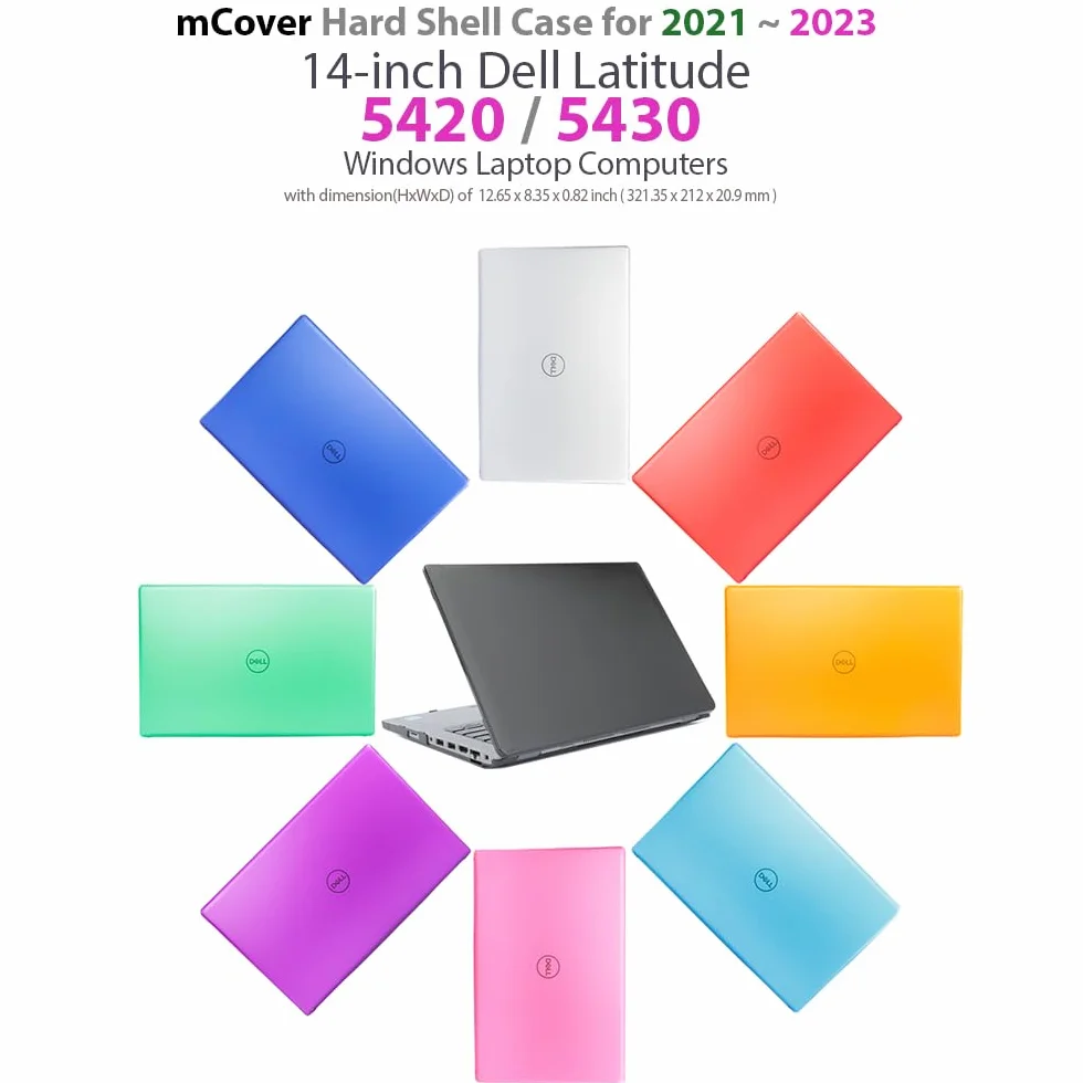 mCover Etui na 14-calowy notebook Dell Latitude 5420/5430/5431 z systemem Windows 2021-2022 (Aqua)