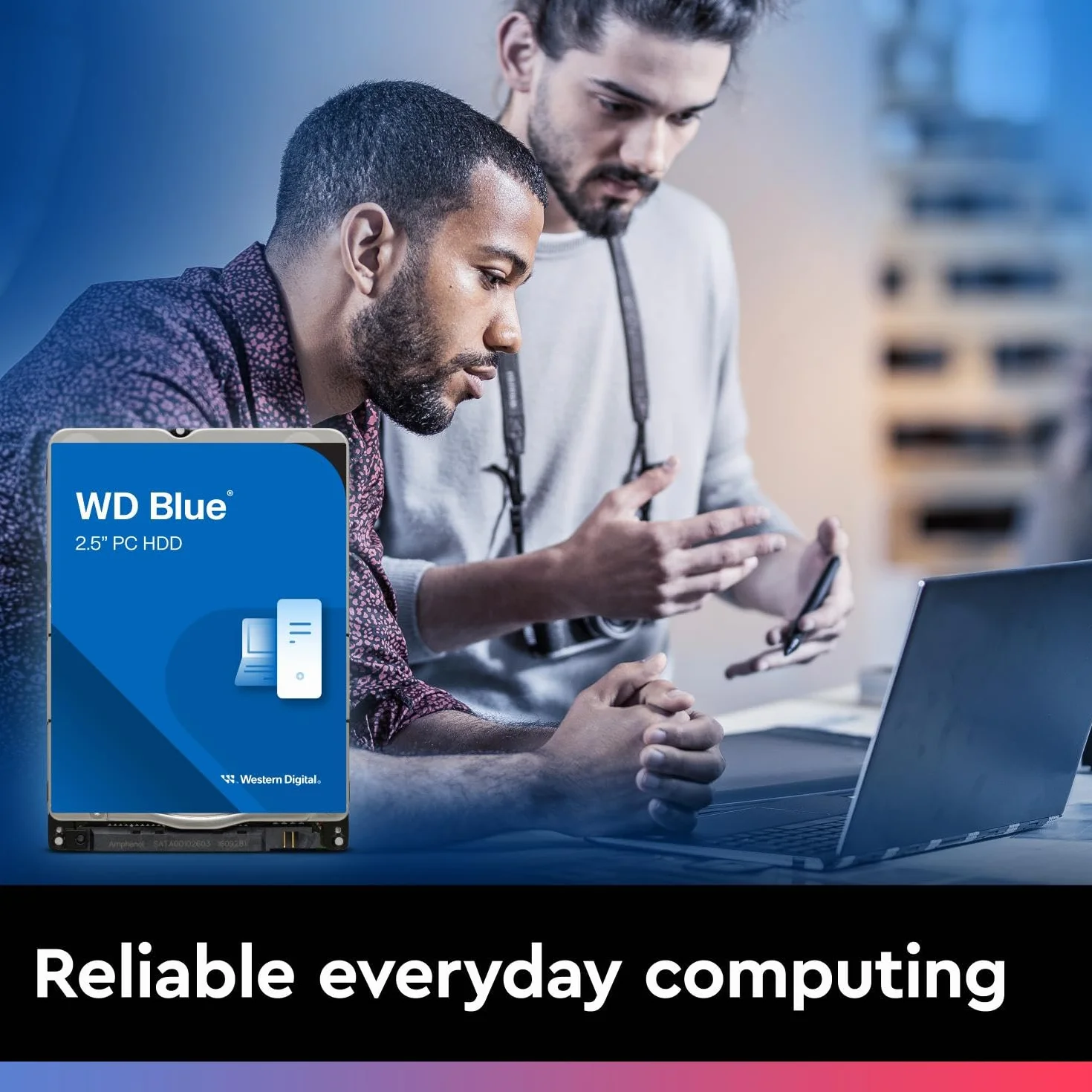 Western Digital Niebieski dysk twardy SATA 1 TB 2,5 cala