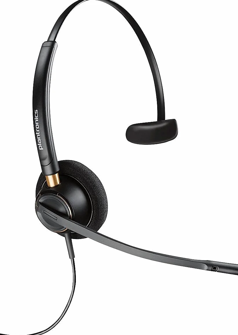 Plantronics 89433-01 przewodowy zestaw słuchawkowy, czarny