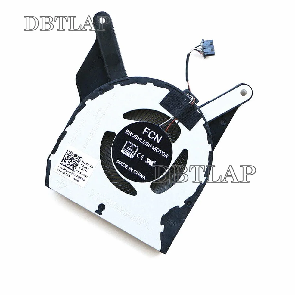 Wentylator Kompatybilny z Dell Latitude 5400 Wentylator chłodzący CPU DFS5K12304363Q 0MXH2W MXH2W DC28000MRFL
