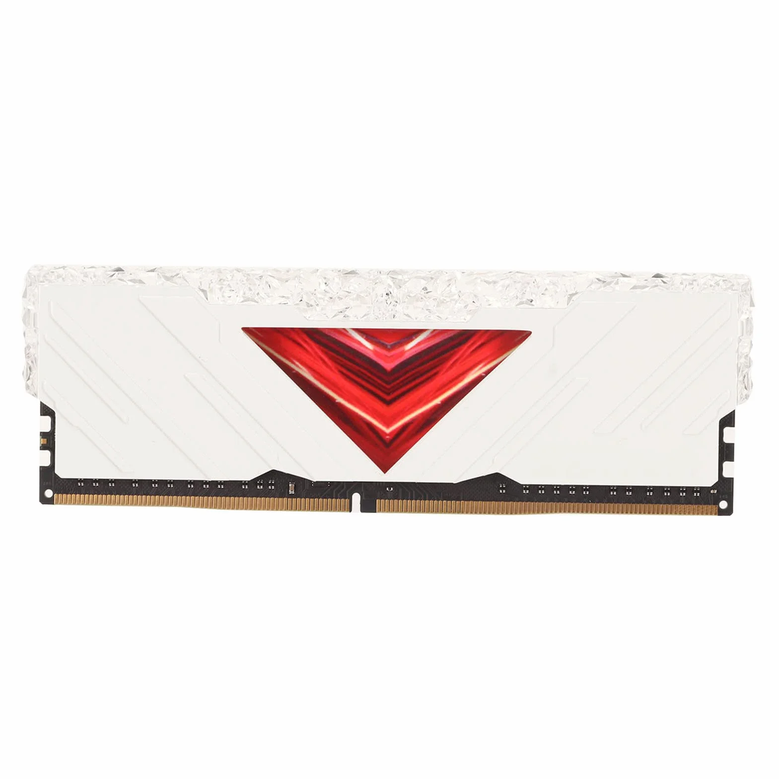 Moduł Pamięci Stacjonarnej DDR4 3200 MHz 25600 przepustowość Stop Aluminium światło RGB do Gier RAM do Aktualizacji Obudowy Komputera (8 GB)