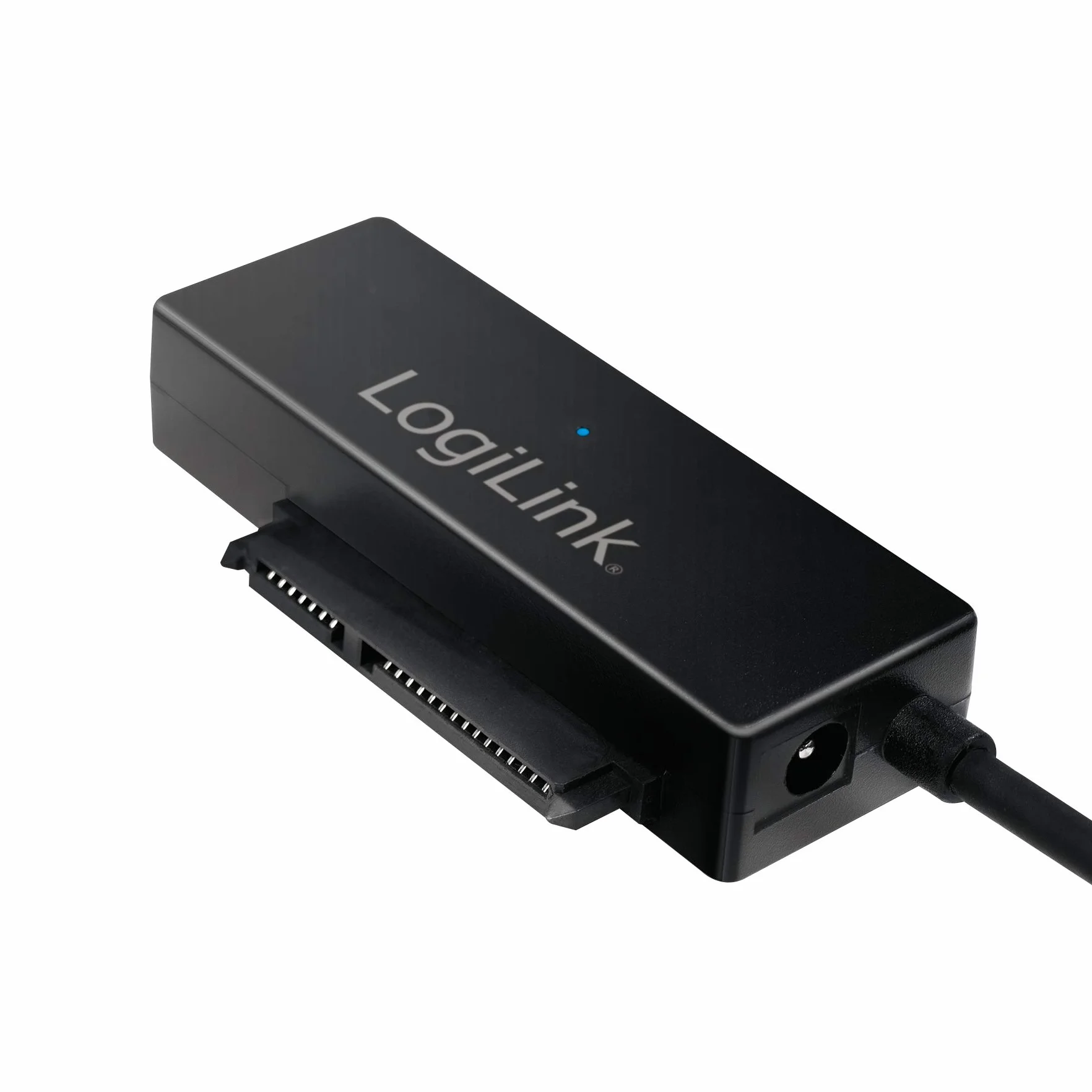 LogiLink AU0050 adapter USB 3.0 na SATA 3G/6G z włącznikiem/wyłącznikiem, czarny