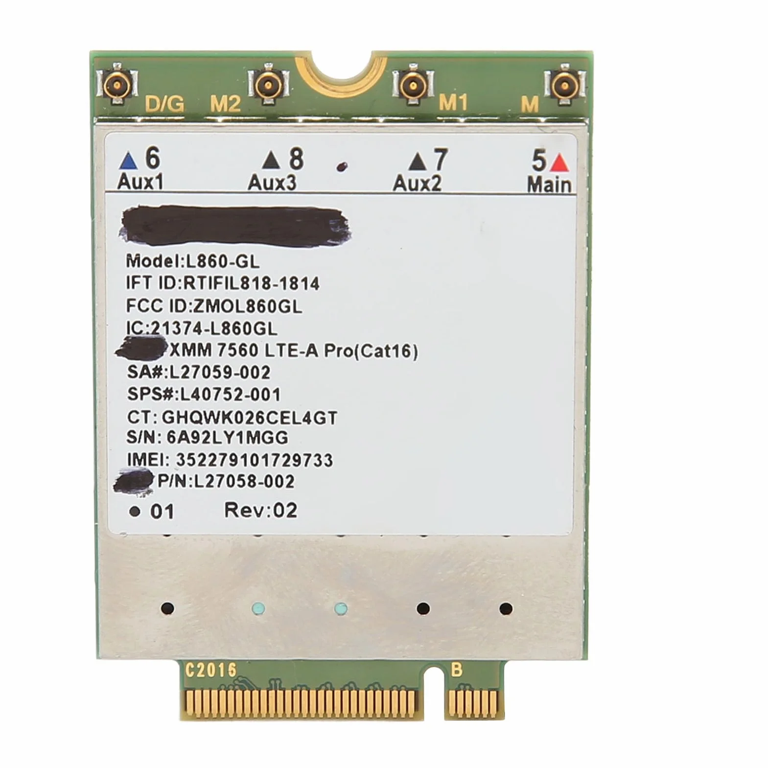 Karta M.2 WiFi L860 GL Pełnopasmowy Zasięg Karta Sieciowa 4G dla Systemów i Łatwa Konfiguracja