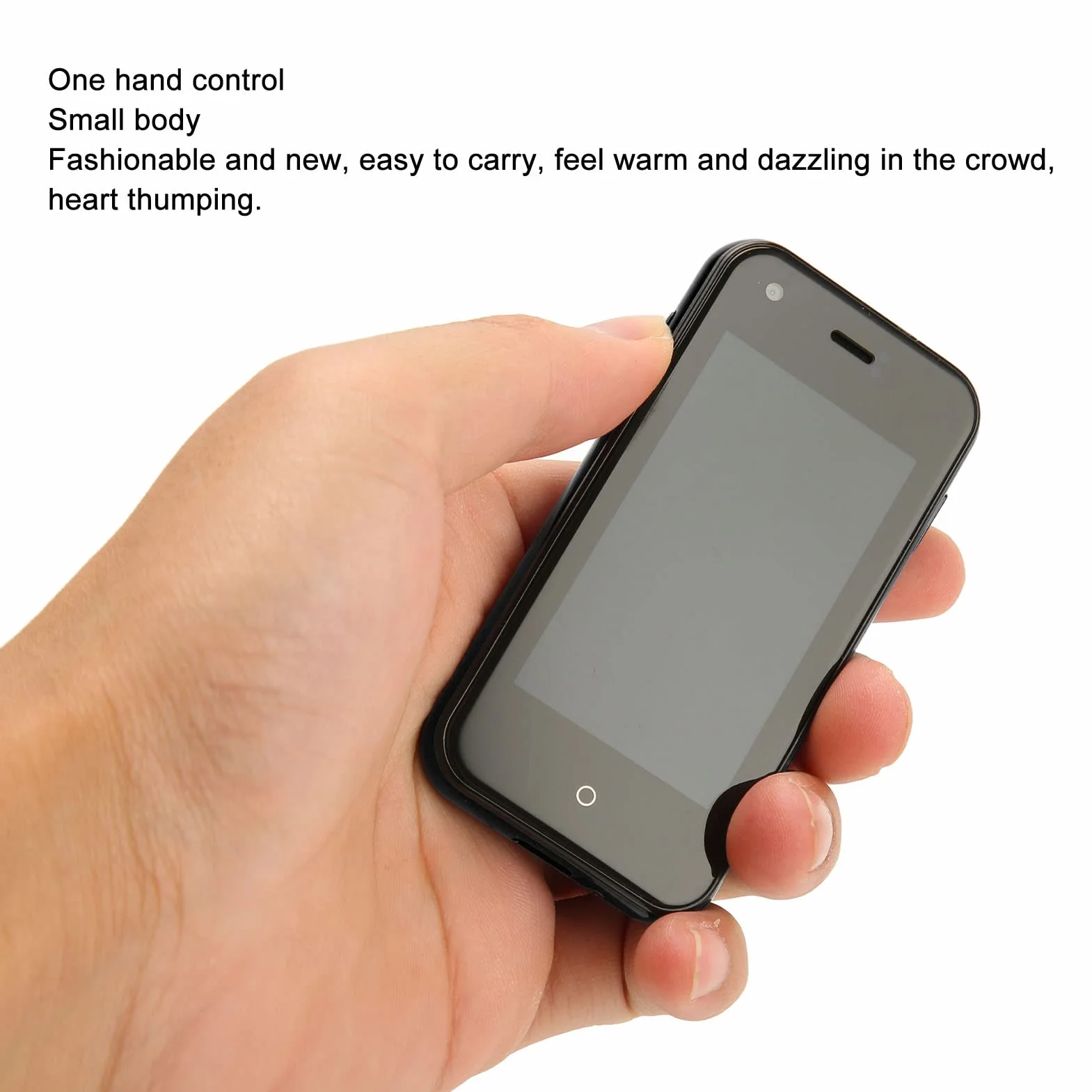 Soyes D18 Mini Telefon komórkowy, MTK6580 Quad Core CPU Typu C Interfejs Ładowania Mini Smartphone 3G 2,5 cala Wifi dla Domu (#3)