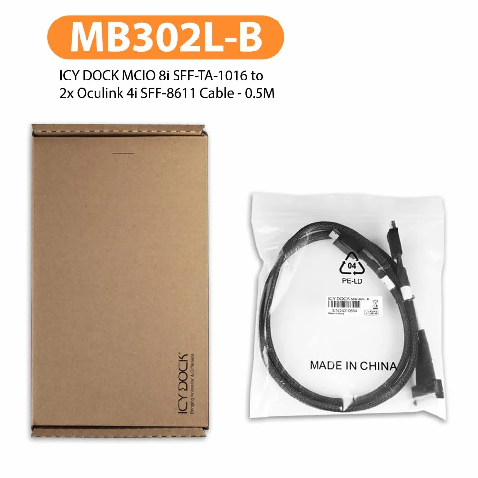Kabel wewnętrzny SAS Icy dock - 50 cm