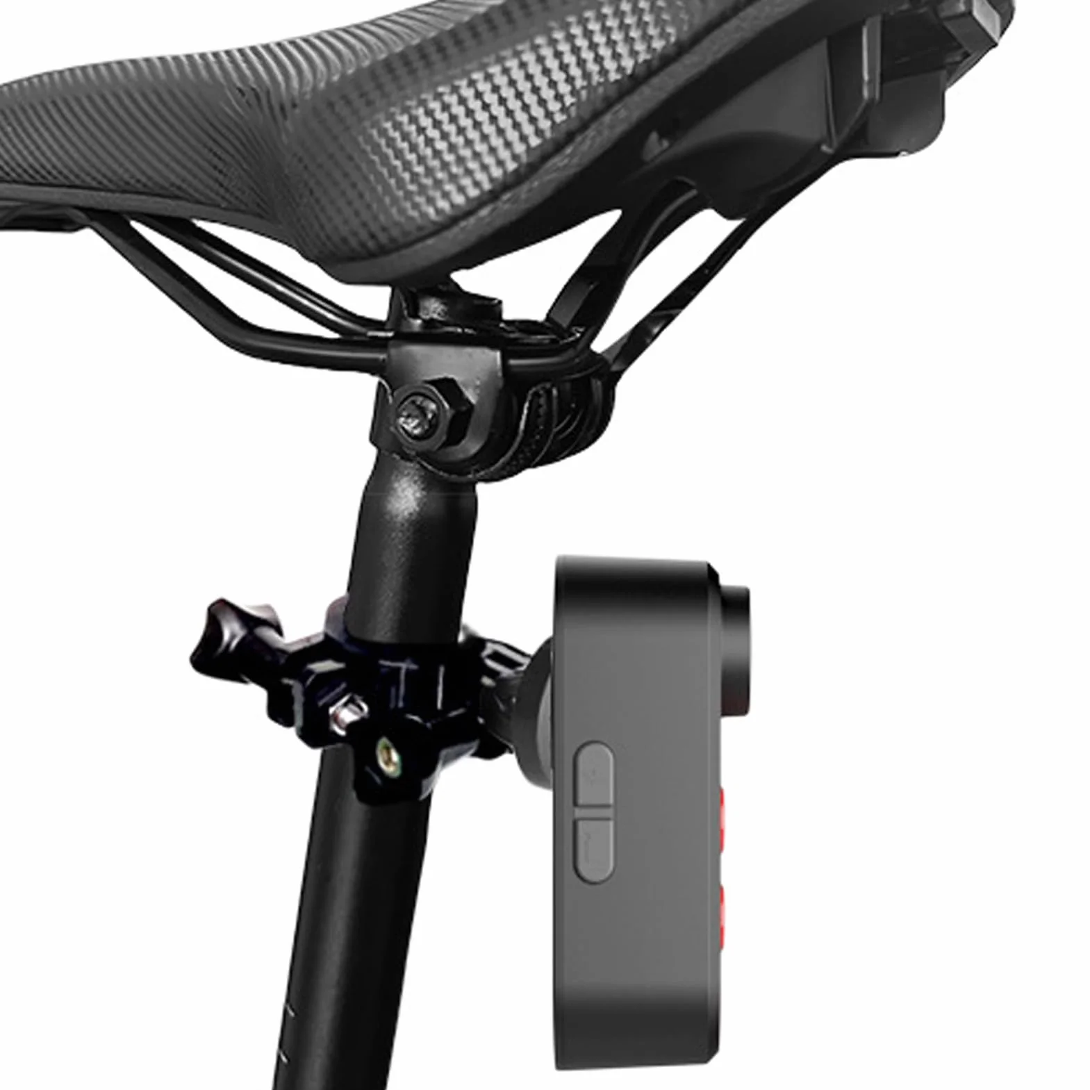 Yinhing Kamera Rowerowa 4K z Czujnikiem światła Kamera Tylna HD do Jazdy na Rowerze na świeżym Powietrzu Szerokokątny 140° IPX6 Pamięć 32 GB Łatwa Instalacja Typu Plug Play (Brak karty pamięci)