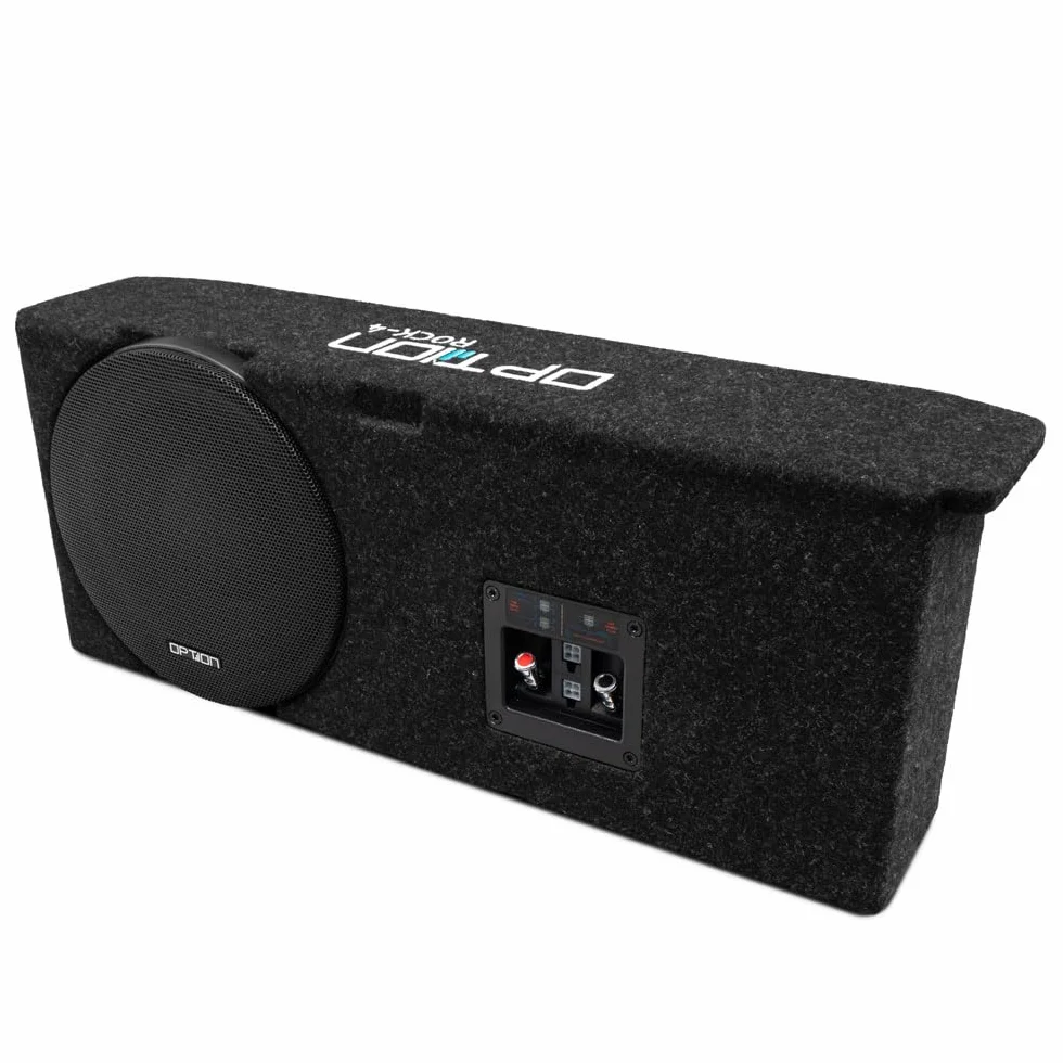 Option System dźwiękowy kompatybilny z Cupra Born (2. generacja, od roku produkcji 2024, standardowy system dźwiękowy) - 100% Plug & Play Kit z 6-kanałowym wzmacniaczem DSP i subwooferem Rock-4
