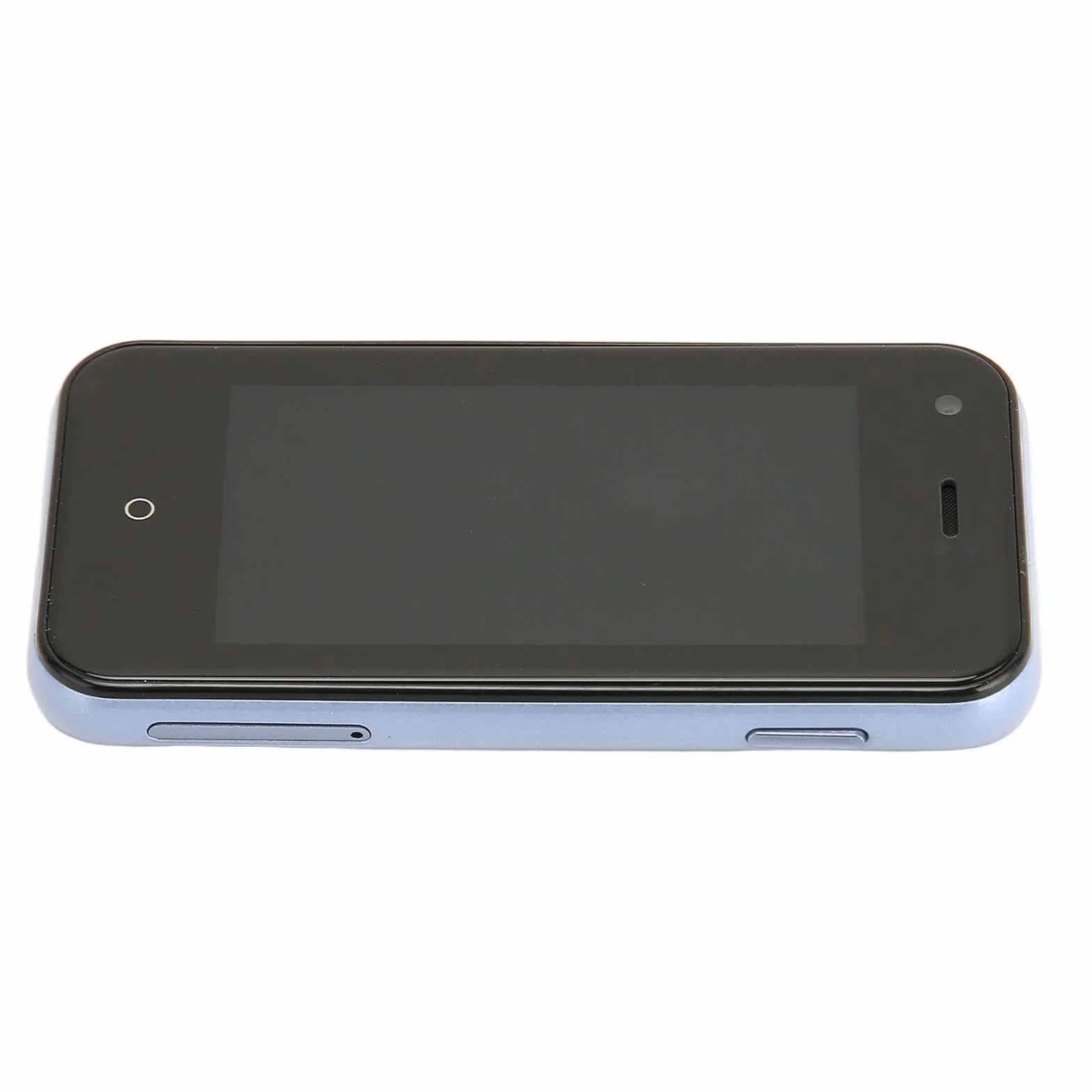 Mini Smartfon 3G, Mini Telefon Komórkowy Soyes D18 Czterordzeniowy 1 GB 8 GB do Domu dla Studentów (Jasnoniebieski szary)