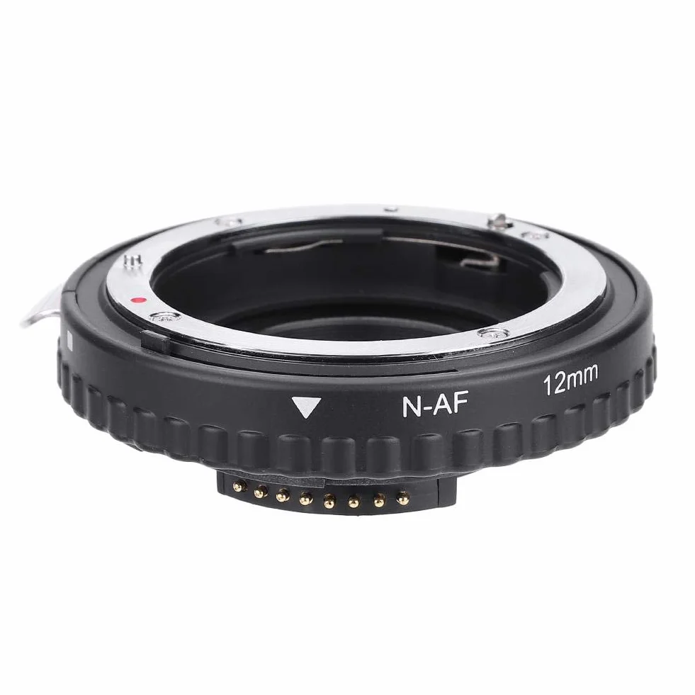 Vbestlife Extensione rurka do obiektywu, automatyczne ustawianie ostrości obiektyw makro 3 soczewki tipi di 12 mm + 20 mm + 36 mm przedłużająca rurka do obiektywu DSLR
