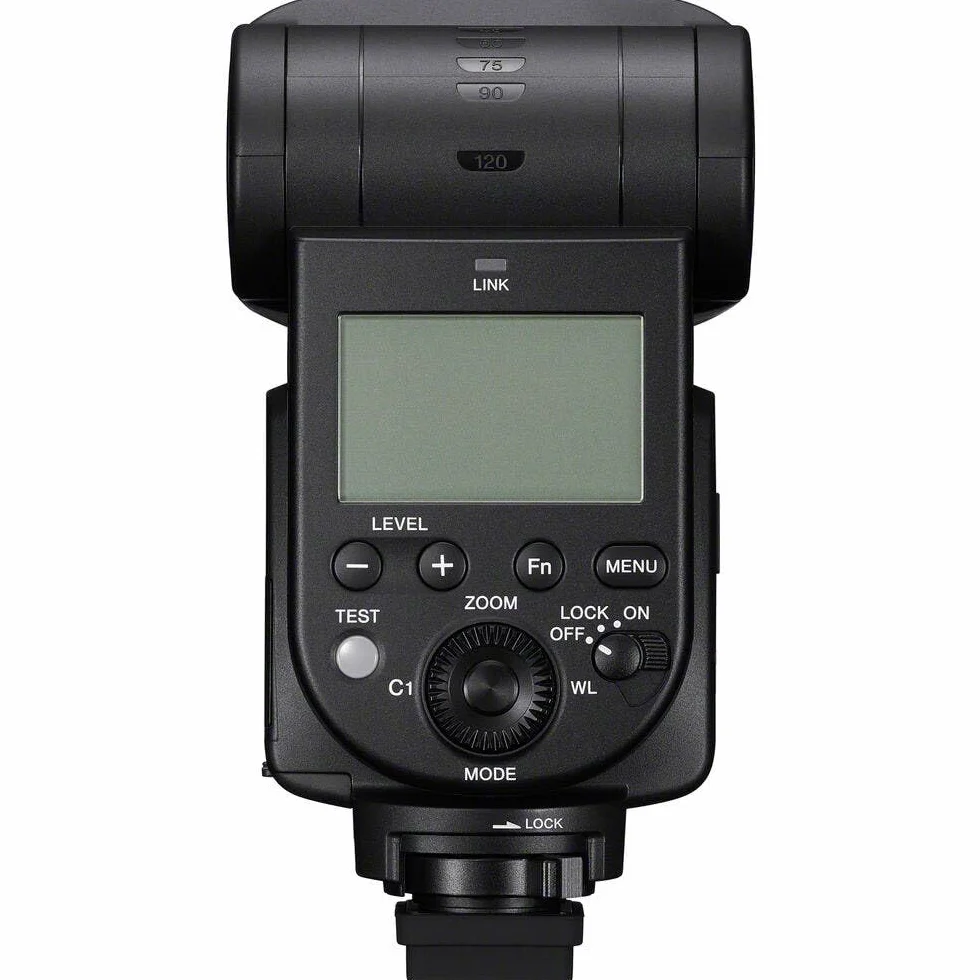 Sony HVL-F60RM2 | zewnętrzna lampa błyskowa z bezprzewodowym sterowaniem radiowym (GN60. Wielokrotne błyski, High-Speed-BBlitz, 10 BPS, Quick Shift Bounce), czarna, HVLF60RM2.CE7