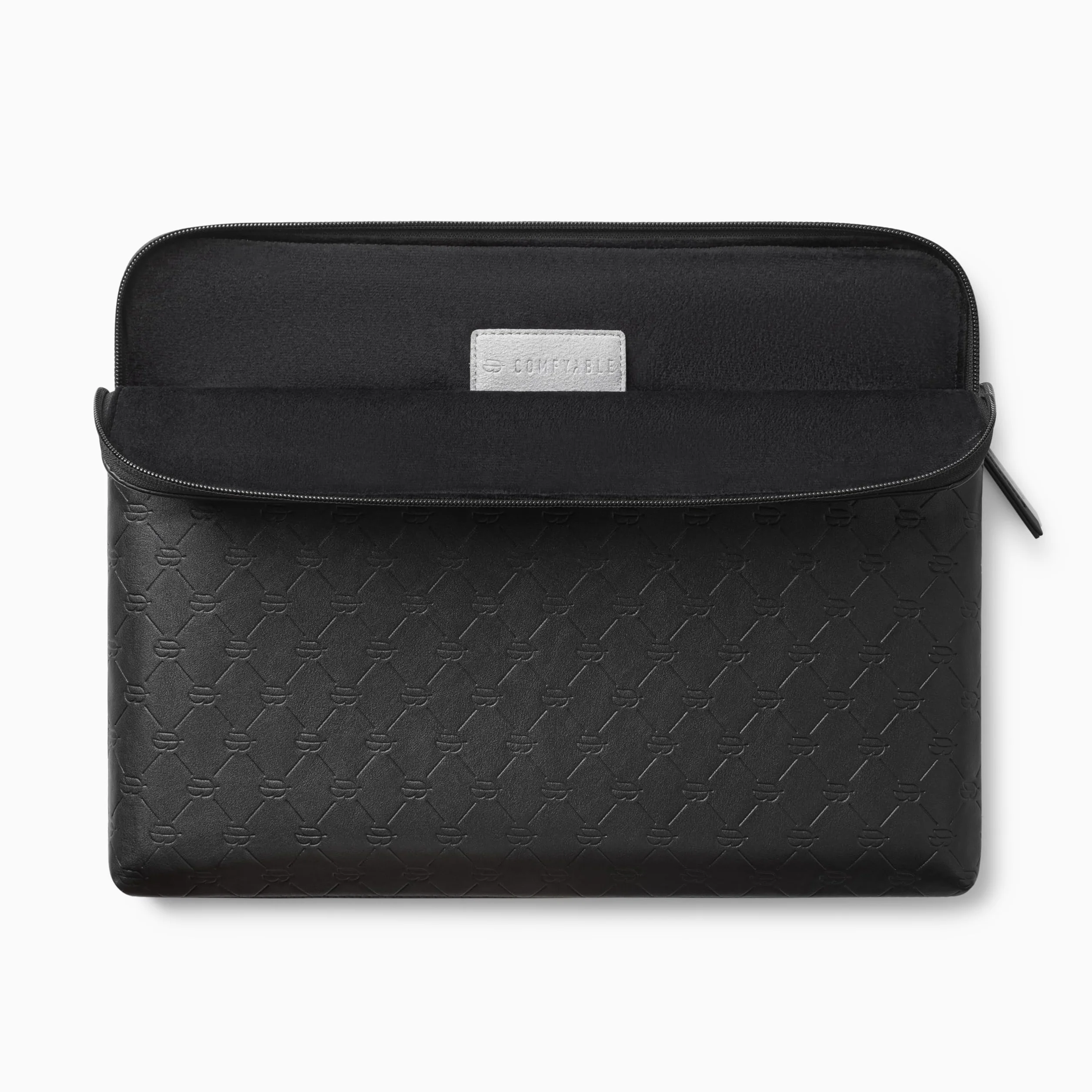 Comfyable x Edition pokrowiec na laptopa ze sztucznej skóry 33.0 cm, kompatybilny z MacBook Air M5 33.0 cm i MacBook Pro M5 Pro M5 Pro/Max 2026, etui podróżne Mac z przednią kieszenią na zamek