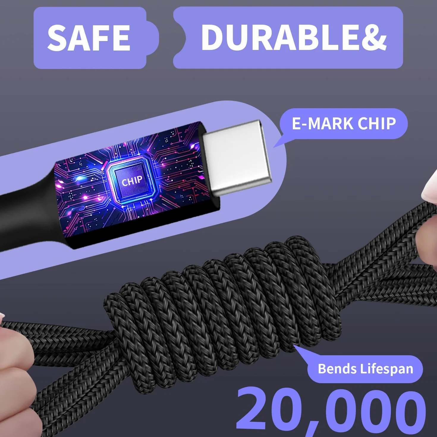 Podwójny kabel do ładowania TypeC 4 w 1, kable ładujące do wielu urządzeń | 2 x kabel USB, uniwersalny kabel do ładowania telefonu iPhone 17-8/Androids/iPad i innych, niezbędne akcesoria podróżne