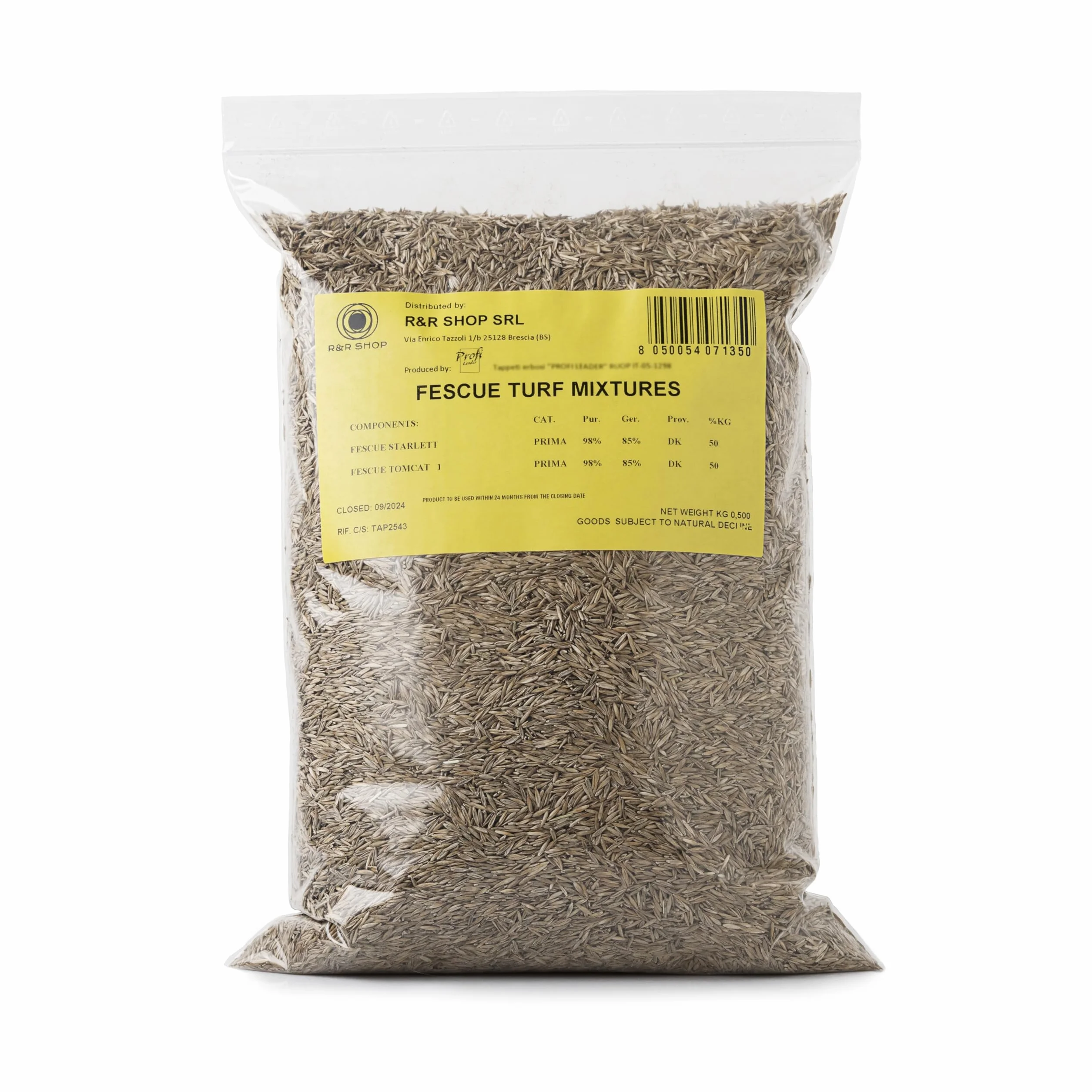 Nasiona trawnika Festuca Arundinacea odporne trwałe 500g 20m²