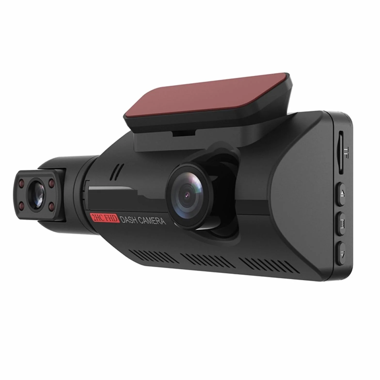 3-calowy rejestrator samochodowy z ekranem IPS HD 1080P noktowizor DVR podwójne nagrywanie Nagrywanie W RozdzielczośCi Ultra Hd