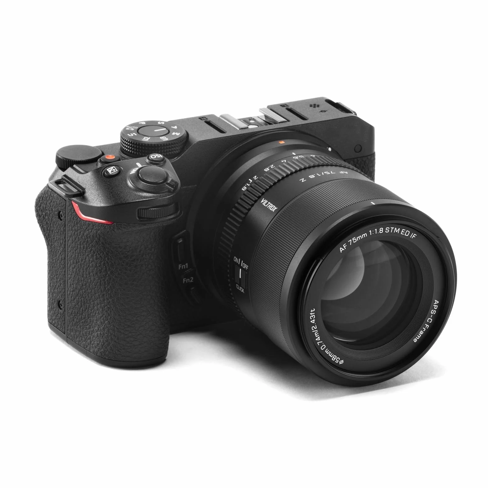 VILTROX 75mm F1.8 Evo Z obiektyw do Nikon Z, główny obiektyw APS-C autofokus do aparatów Nikon z mocowaniem Z30 Z50 Z50II ZFC Z5 Z5II Z6 Z6II Z6III Z7 Z7II Z8 Z9 ZF ZR