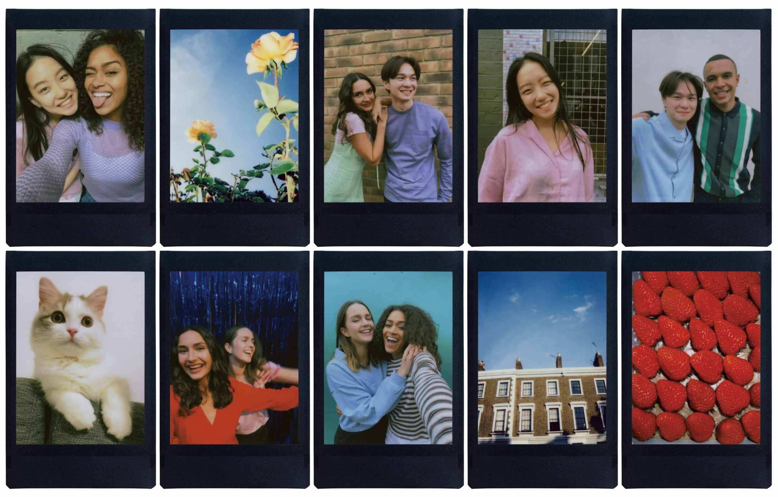 Instax Film Mini Czarny 10 sztuk