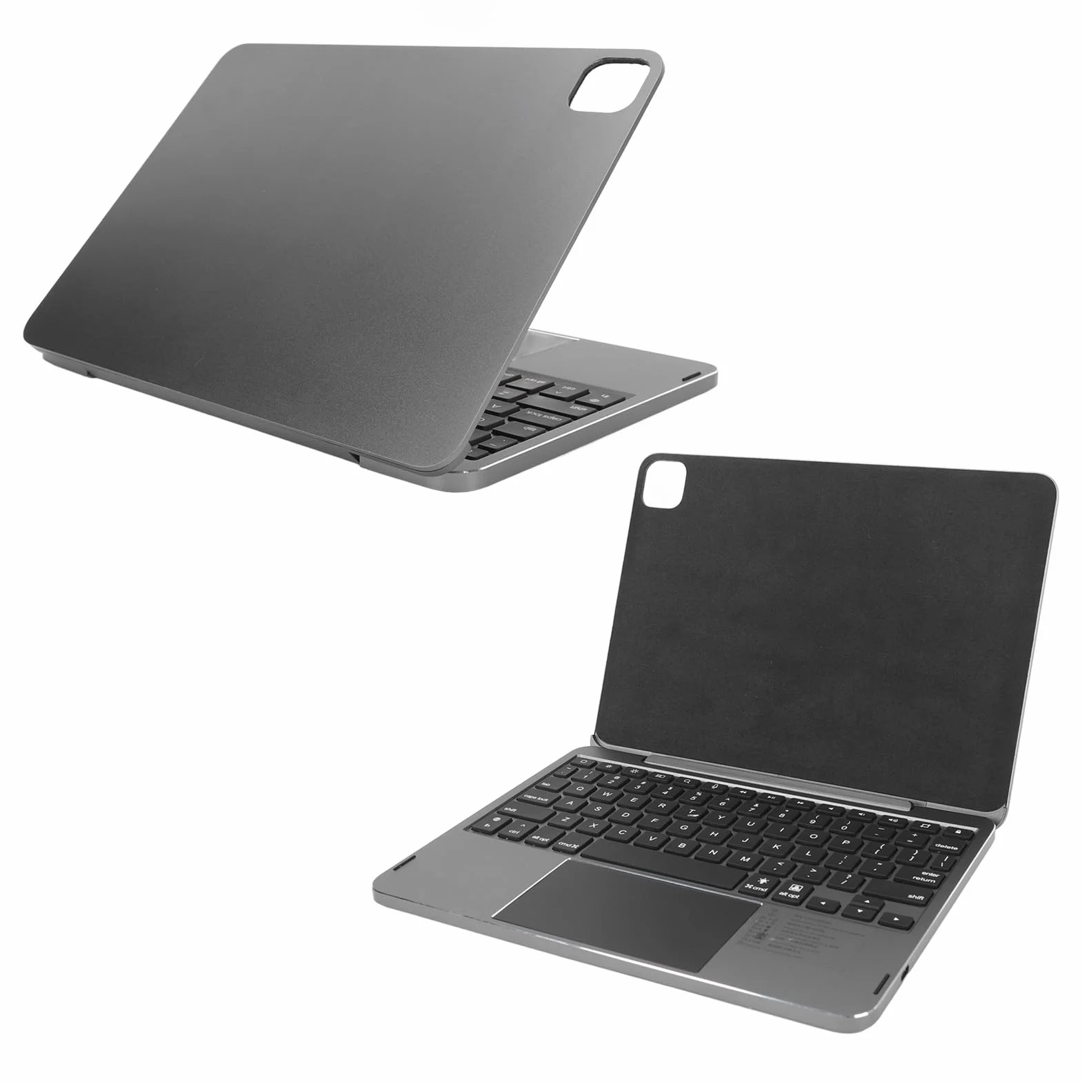Magnetyczne Etui na klawiaturę dla IOS Pad Air 11 Cali 10,9 Cala dla IOS Pad Pro 11 Cali, Bezprzewodowe Etui na klawiaturę Bluetooth z Gładzikiem Multi Touch, Klawisze Skrótów