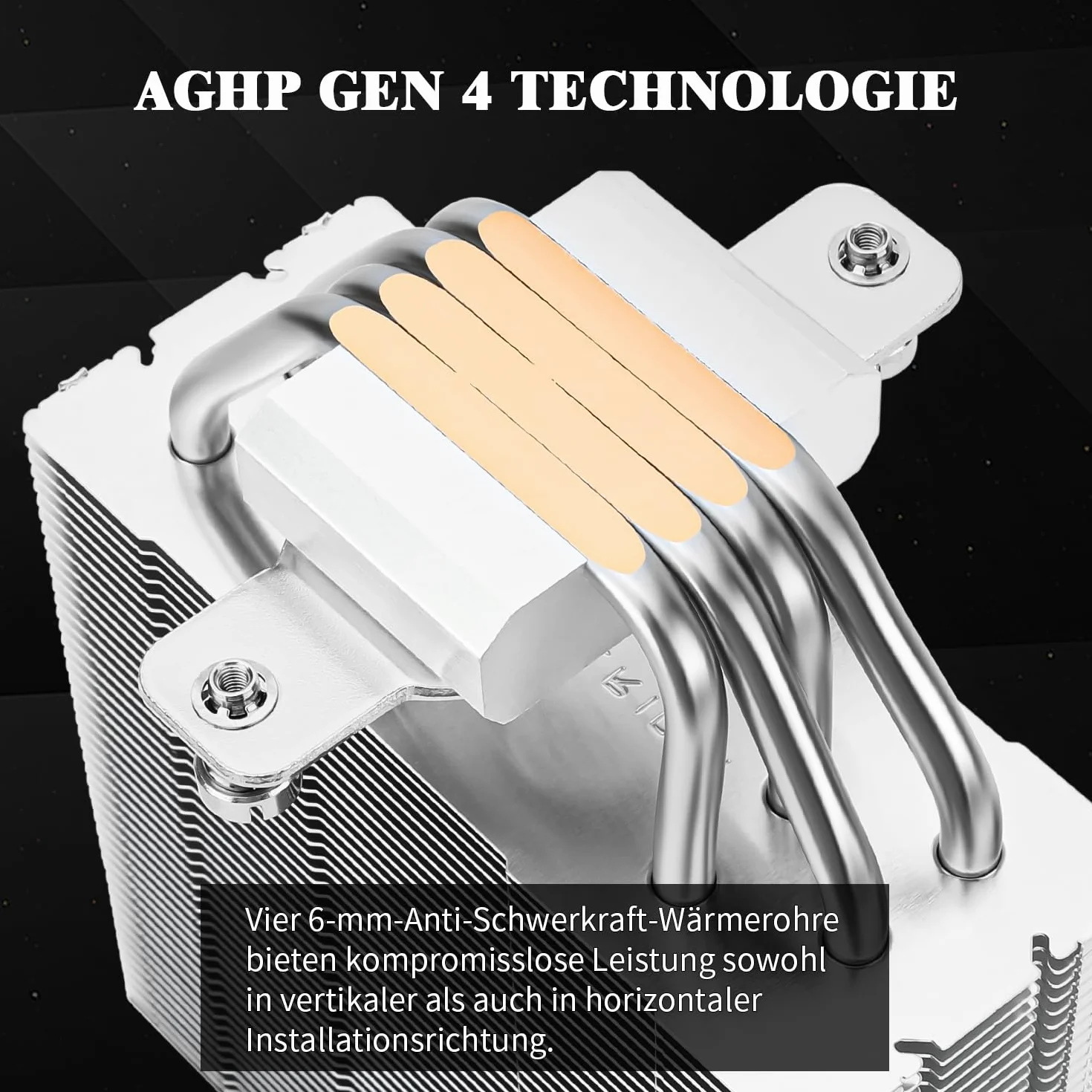 Thermalright Assassin Spirit 120 V2 PLUS wentylator chłodzący CPU, 4 rury grzewcze, podwójny wentylator PWM Quiet Fan CPU, radiator do AMD AM4 AM5/Intel 1700/1150/1151/1200(AS120 V2 Plus)