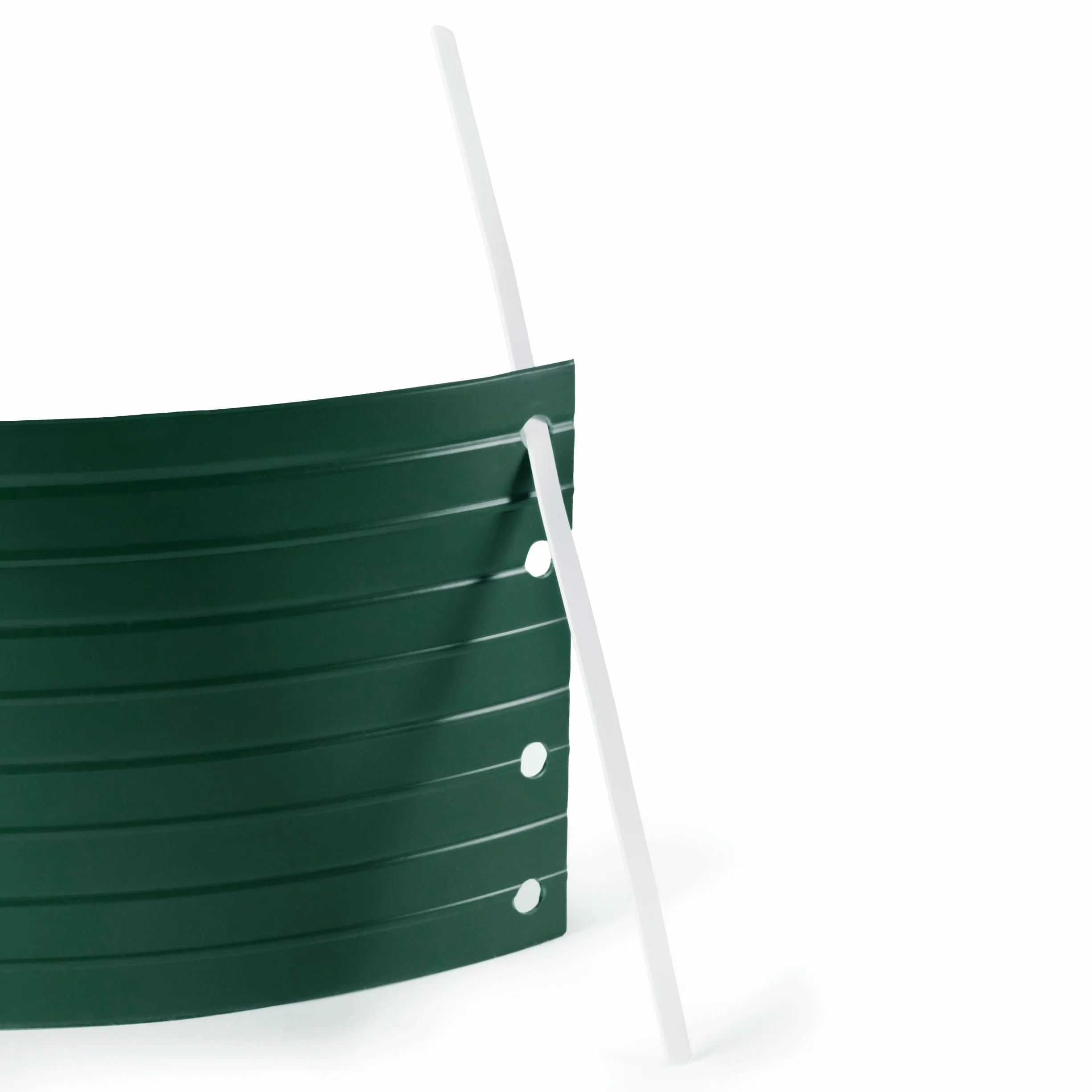 Quest Pierścień nawadniający PVC, do sadzenia roślin i drzew — wys. 9 cm, 1,6 m, zielony