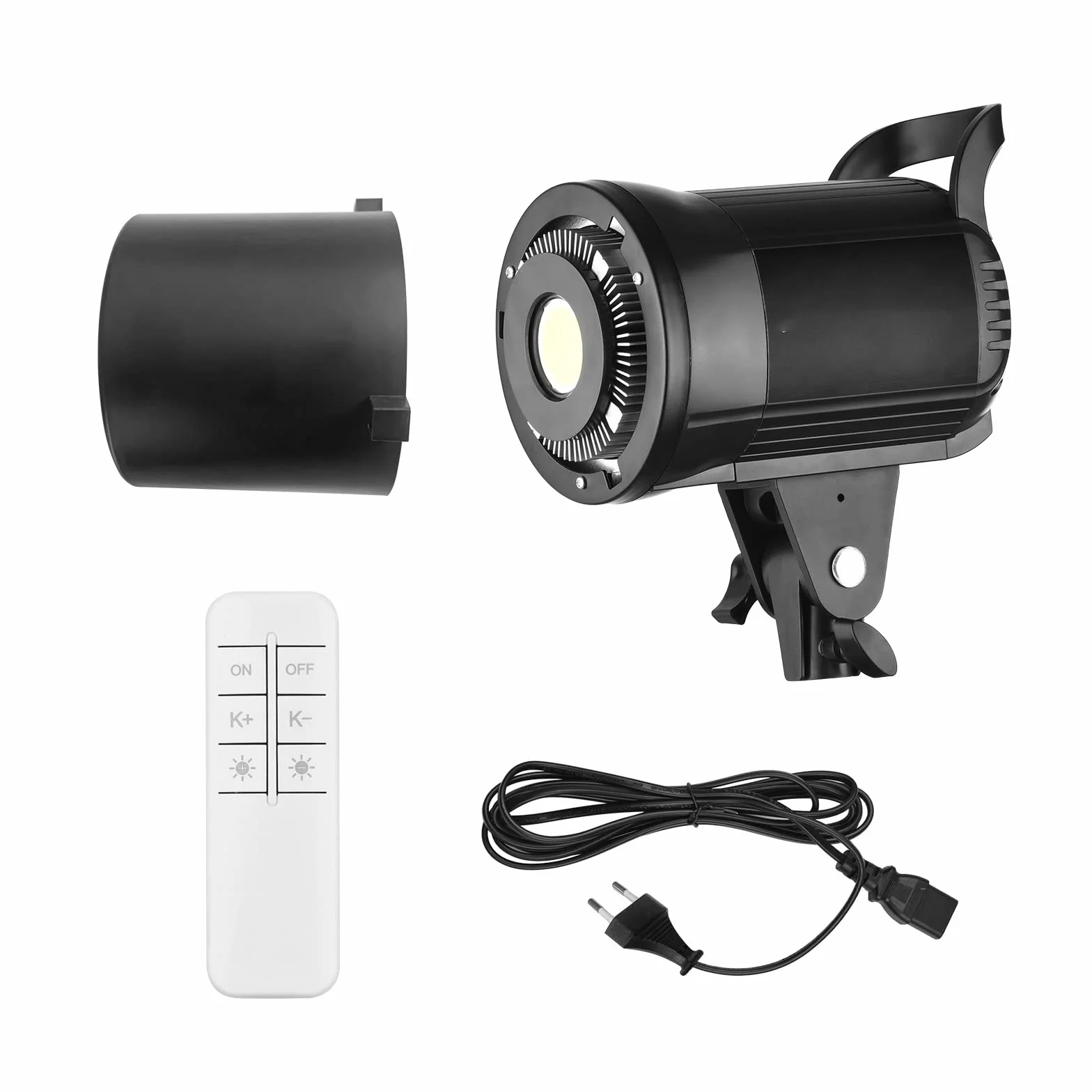 Andoer LM60Bi studyjna lampa błyskowa Studio Flash Strobe Blitz Light 135 W, lampa studyjna 3000 K-5600 K, przyciemniane światło ciągłe z uchwytem Bowens i pilotem zdalnego sterowania
