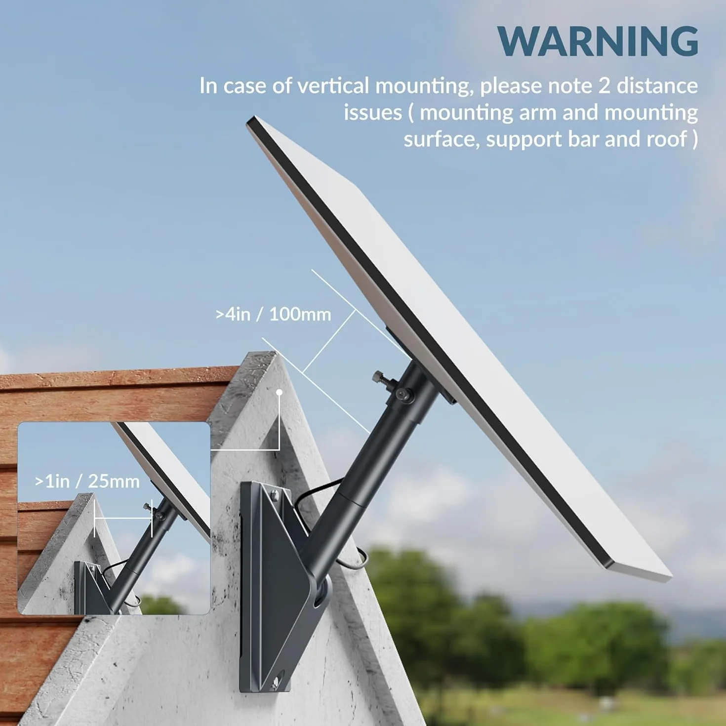 Starlink Gen 3 Mount - Starlink Standard 4/4X uchwyt obrotowy z adapterem rurowym aluminiowy zestaw do montażu na dachu/ścianie akcesoria pasują do Star Link Standard 4 Dish V3