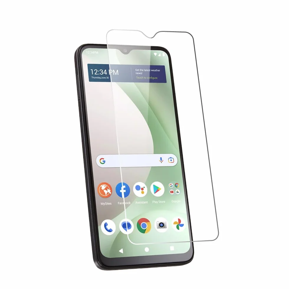 [3 sztuki] Ochraniacz ekranu ze szkła hartowanego kompatybilny z BLU View 5 [nie pasuje do BLU View 5 Pro] z przezroczystą przezroczystą ultracienką folią ochronną 9H HD