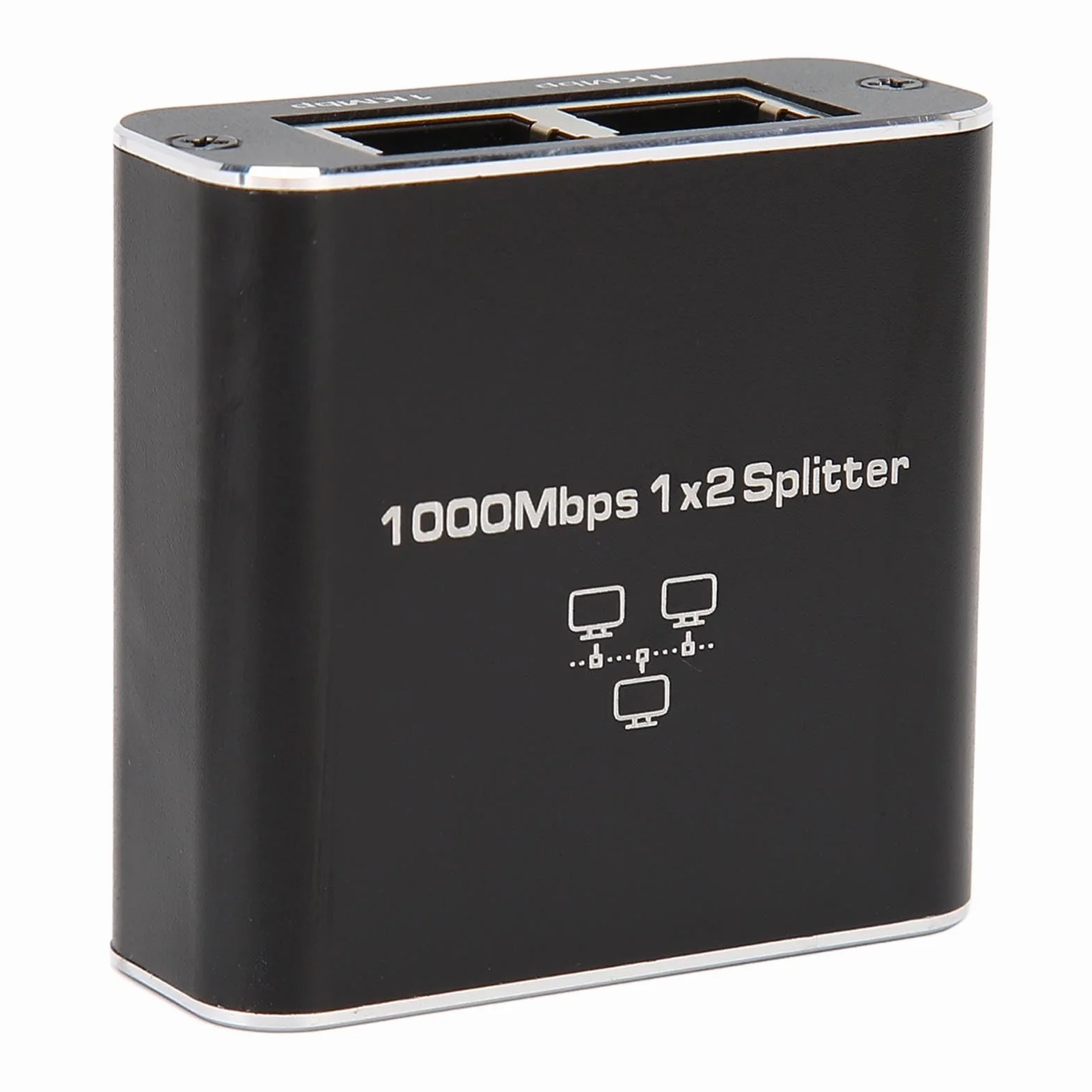 Rozdzielacz Sieciowy RJ45 Gigabit Ethernet 1000 Mb/s 1 do 2 Cat5 Cat6 Cat7