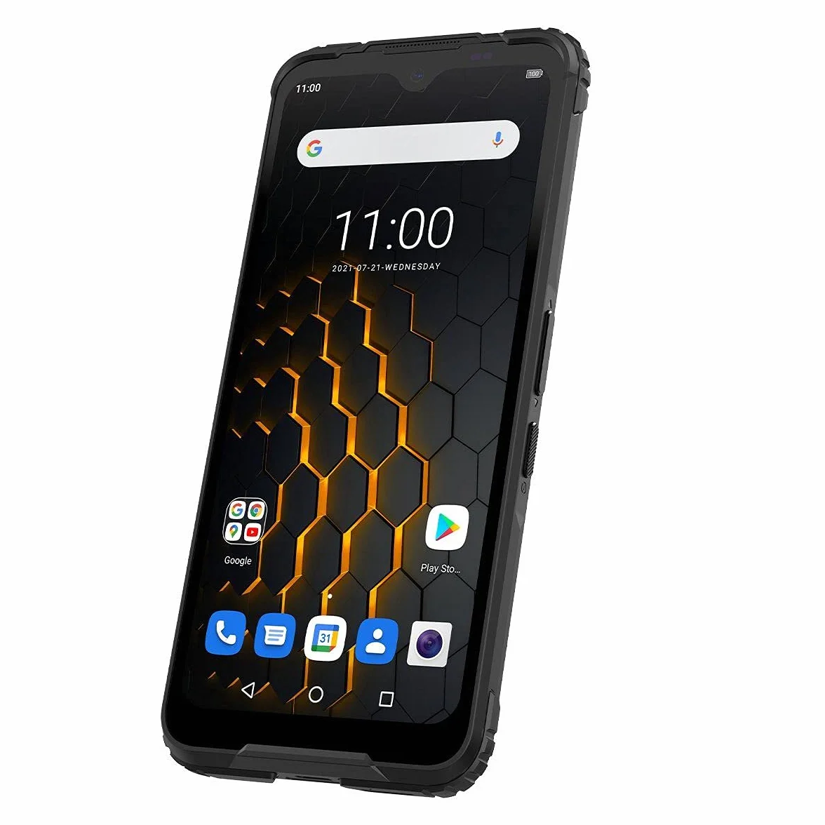 HAMMER Blade 5G, pancerny smartfon, eSIM, ekran FHD + IPS 6,3", 6g ram, aparat 48Mpx, IK07, IP69, 5000 mAh, szybkie ładowanie, android 11, czytnik linii papilarnych, USB-C + ładowarka samochodowa