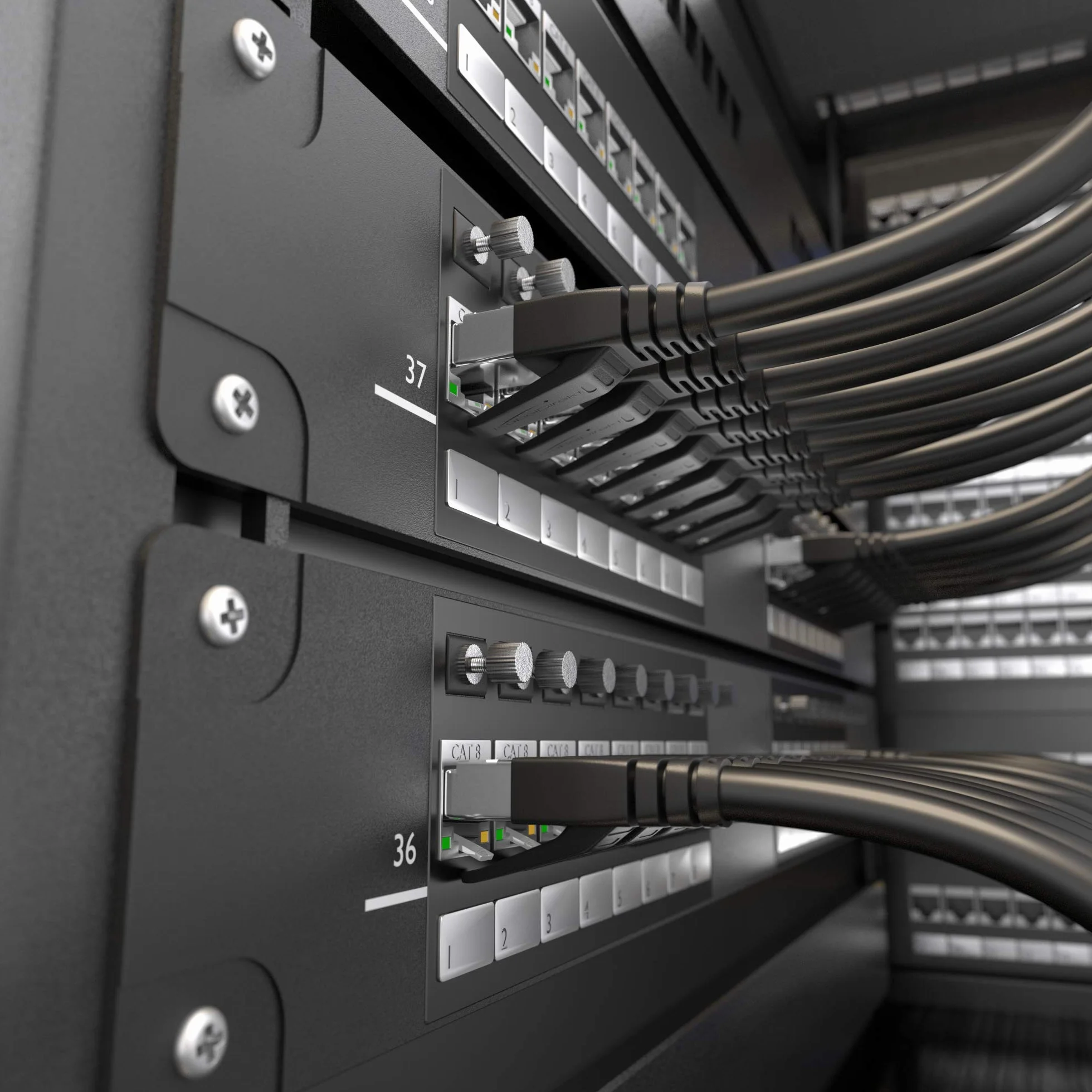 KabelDirekt – Kabel CAT8 Ethernet – 1 m – Kabel sieciowy z odporną na uszkodzenia konstrukcją i błyskawiczną prędkością transmisji 40Gbps (CAT8.1, idealny do Gaming/PS5/Xbox/Switch, RJ45, czarny)