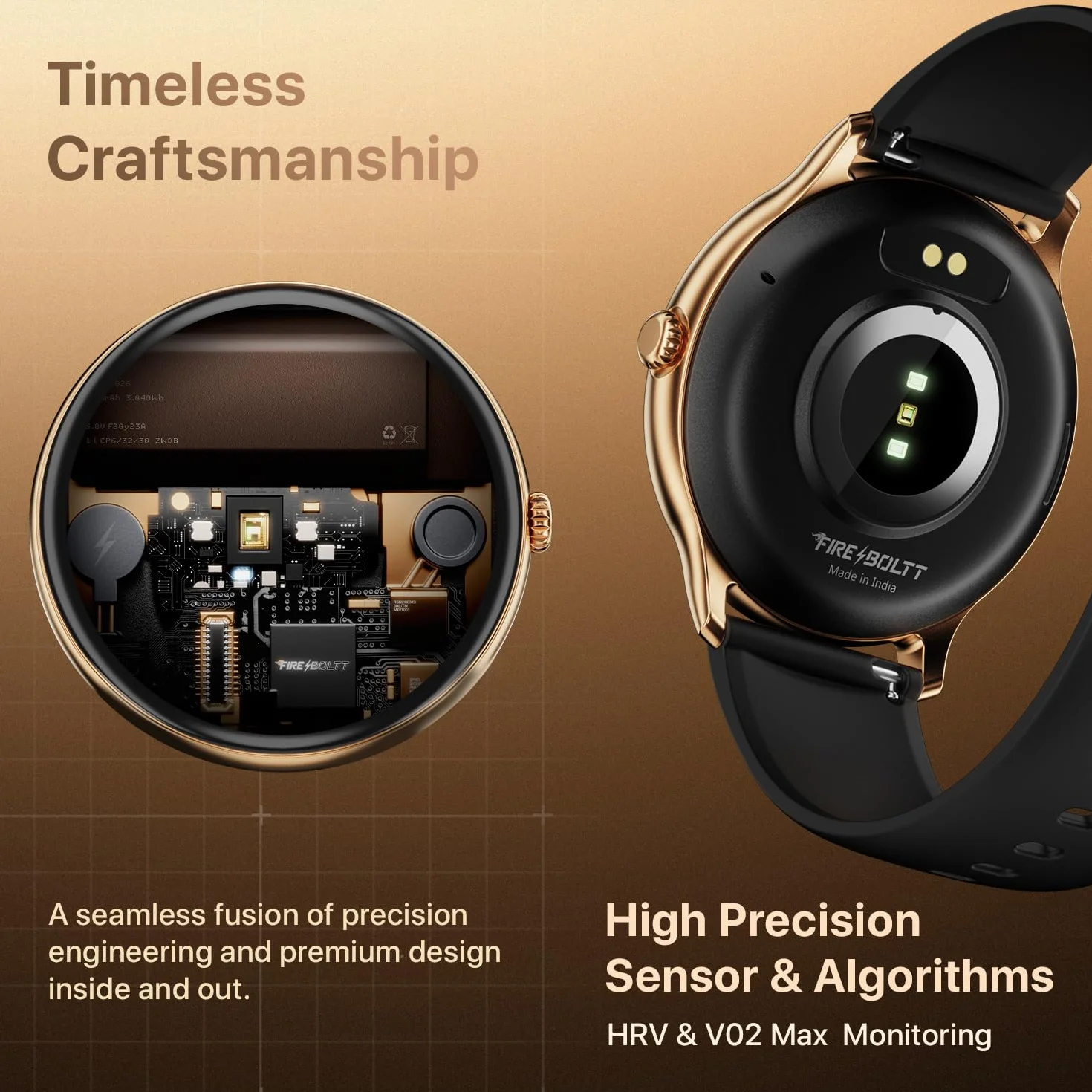 Fire-Boltt Phoenix Pro Smart Watch 3.5 cm wyświetlacz HD, połączenia Bluetooth, asystent głosowy AI, 120 trybów sportowych, wodoodporność IP67, monitor SpO2, inteligentny zegarek dla mężczyzn i kobiet
