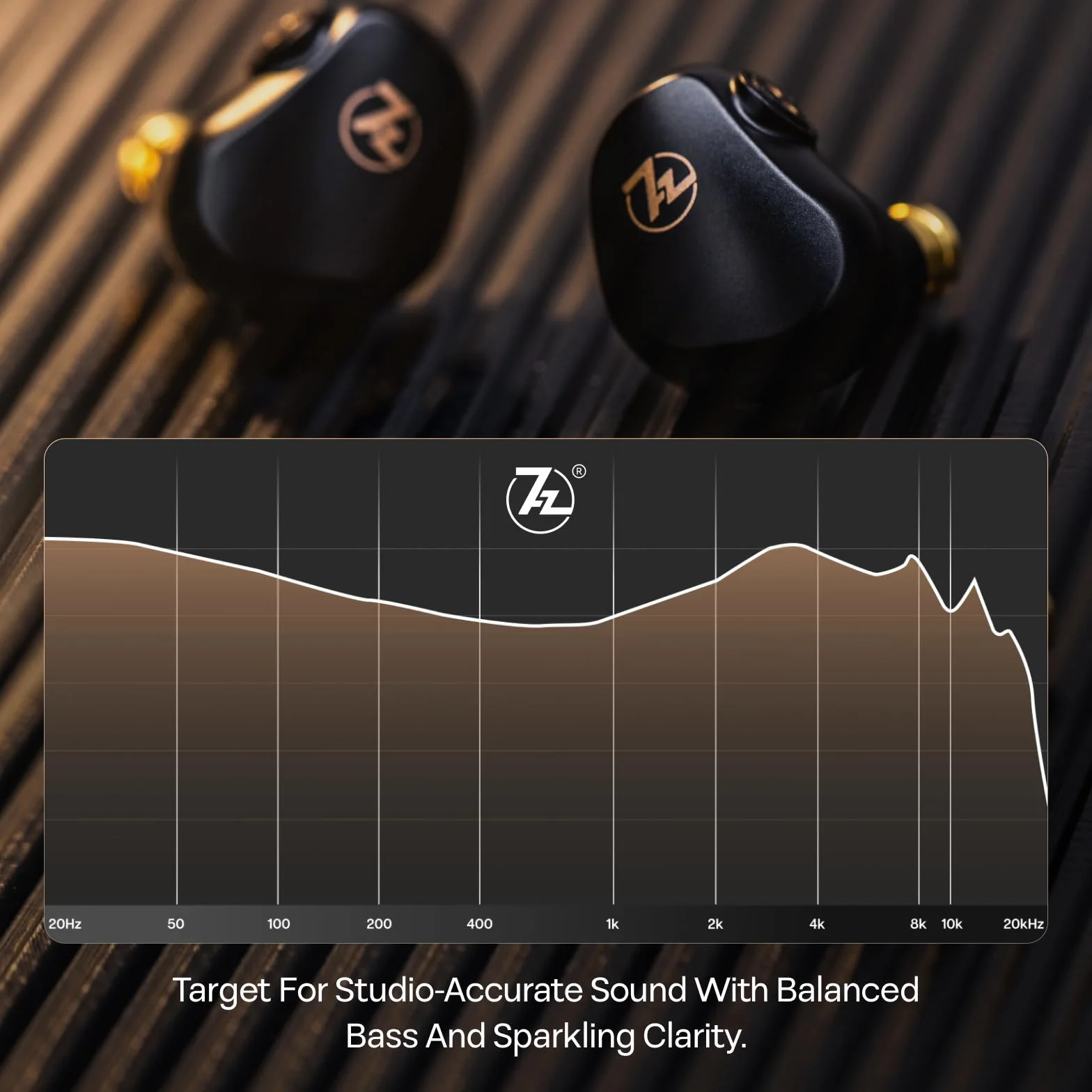 7HZ G1 słuchawki douszne do monitora o wysokiej wydajności, membrana 10 mm, dynamiczny przetwornik DLC, przewodowe słuchawki HiFi z odłączanym posrebrzanym kablem OFC, dla muzyków