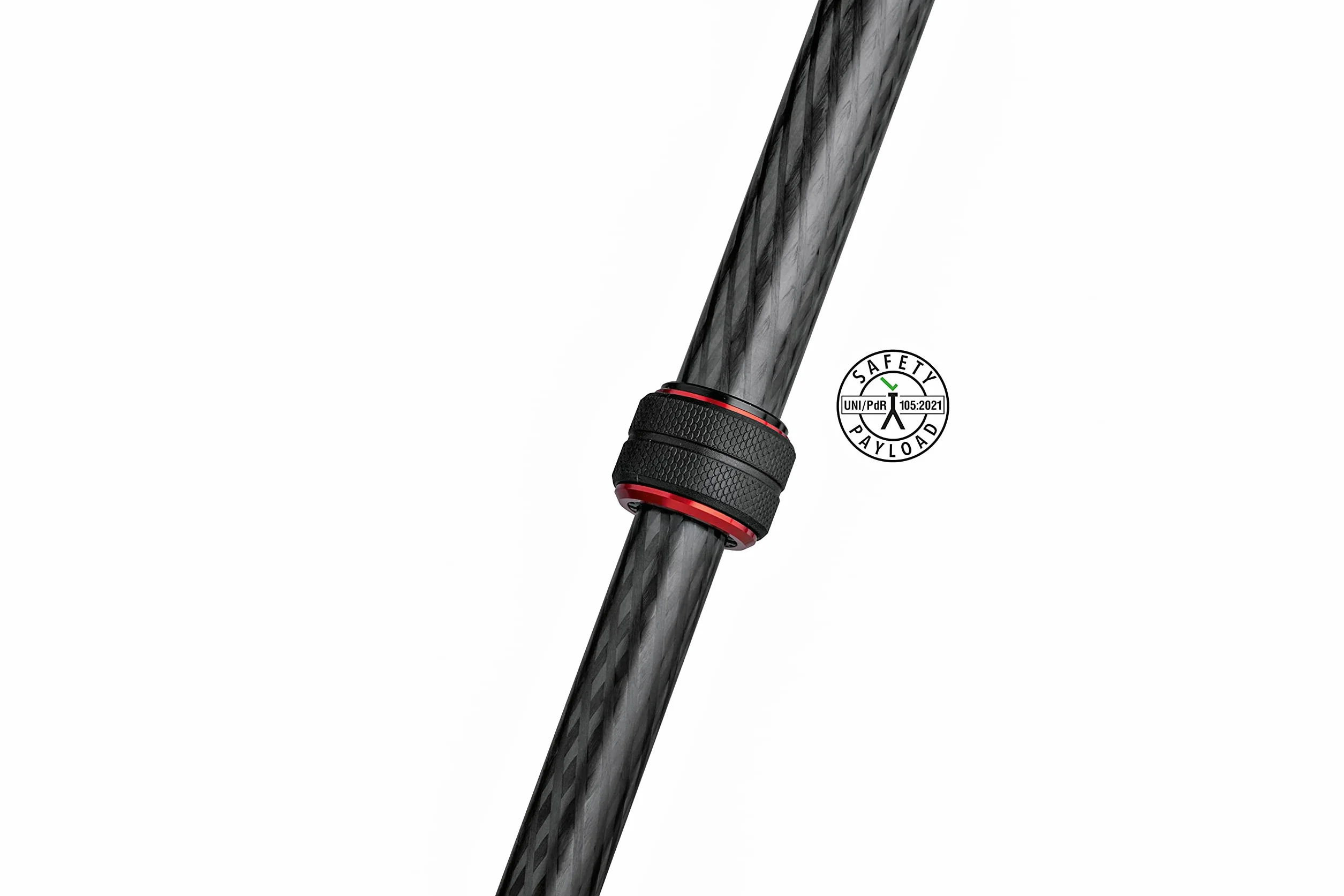 Manfrotto MT190GOC4 zestaw 190 włókno węglowe 4 sekcje aluminiowy statyw do aparatu, system szybkiego blokady zasilania. Made in Italy, do DSLR, CSC, bezlusterkowy czarny