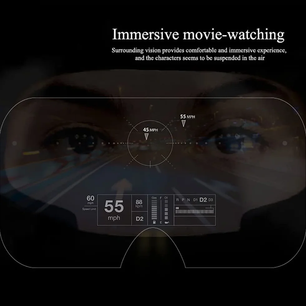 Słuchawki VR z wirtualnymi gogle sterownika VR, nadaje się do telefonów komórkowych 4.7 "-6.6", gry 3D i VR prezenty wideo dla dzieci i dorosłych