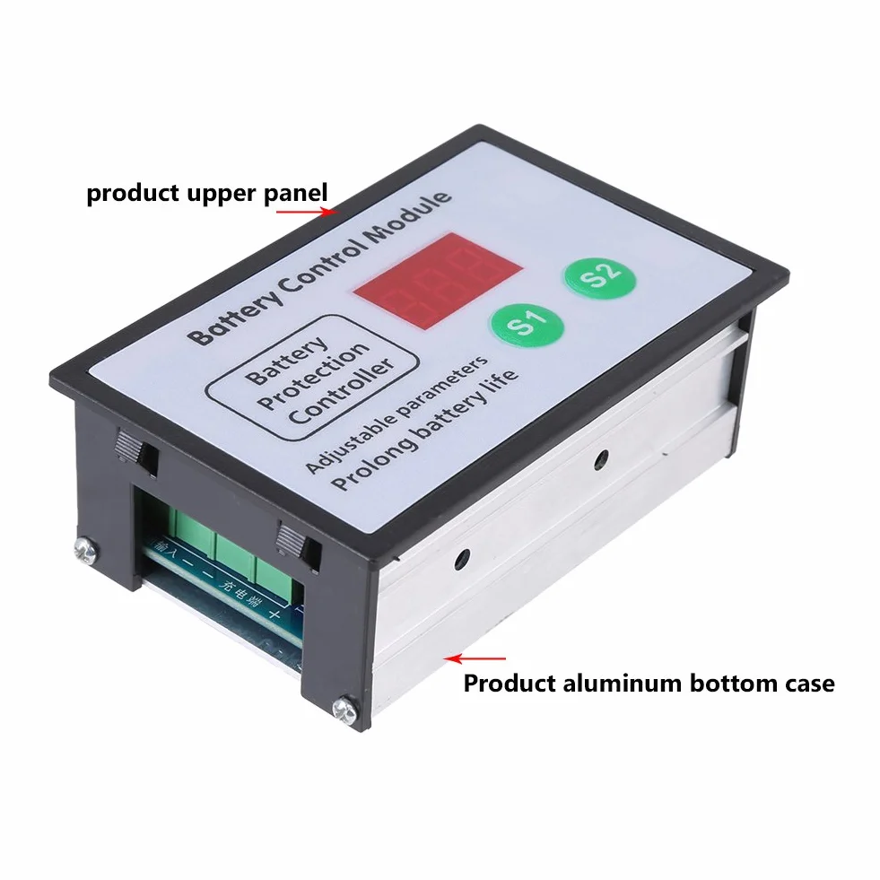 CNC 5-60 V Batterieladekontrollermodul Unterspannungssteuerung Lithium-Batterieladegerät-Steuermodul
