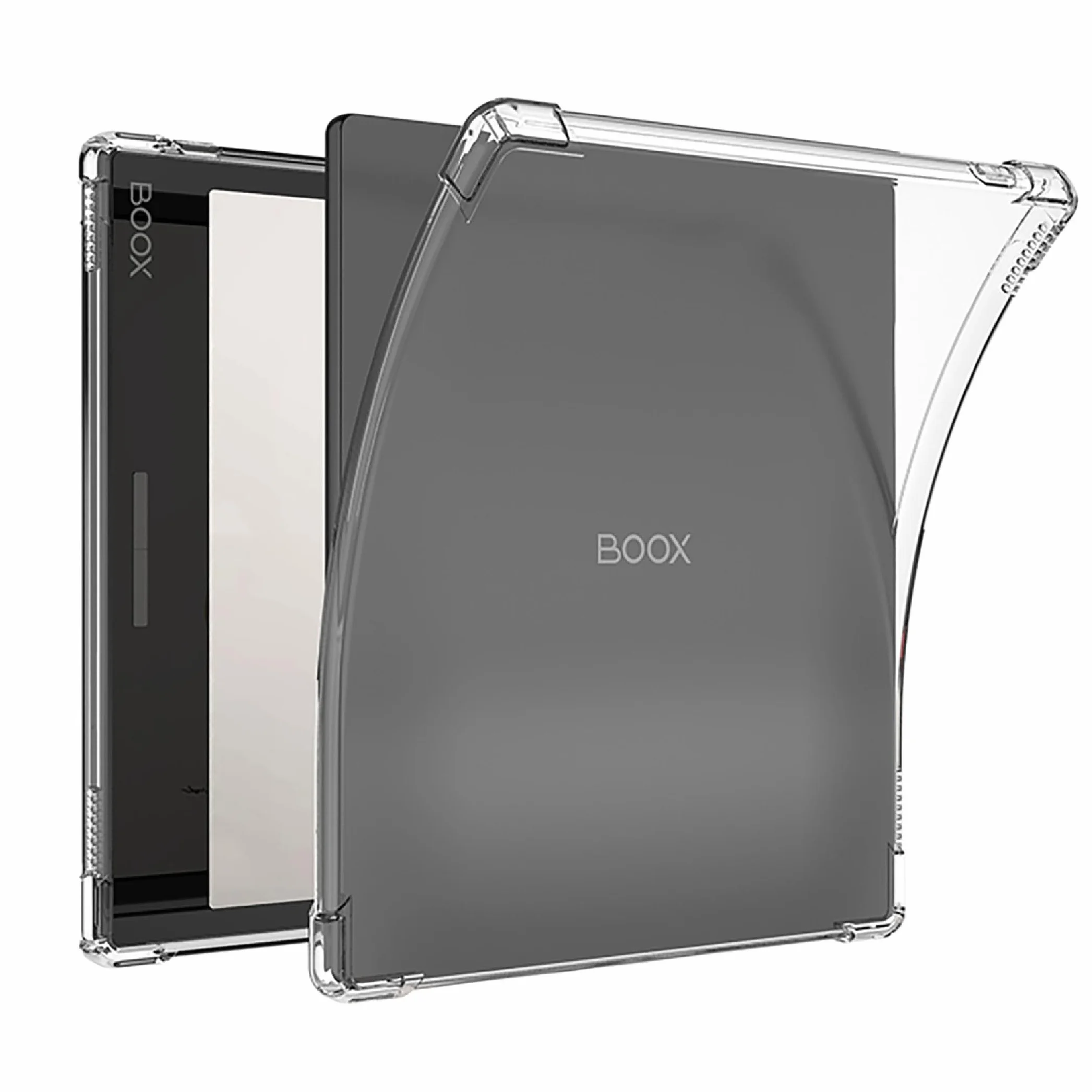 GIOPUEY Etui na tablet Boox Go Color 7, miękka tylna obudowa z TPU, cienka osłona, ochrona poduszki powietrznej, etui kompatybilne z Boox Tablet Go Color 7 - przezroczyste
