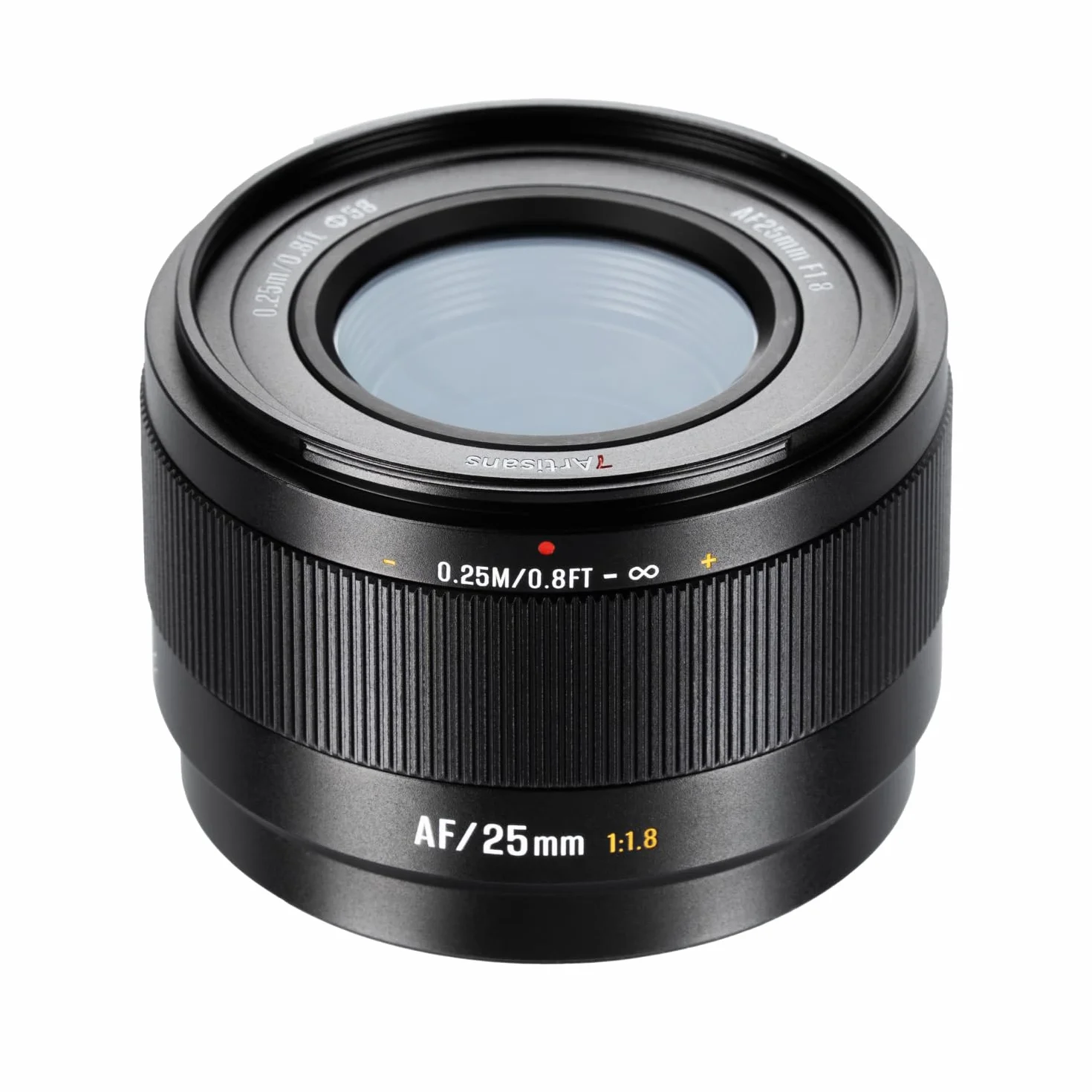 7artisans Obiektyw AF 25 mm F1.8 do Sony E (APS-C) – lekki obiektyw szerokokątny z STM-AF, bagnetem metalowym i F1.8 do A6700, A6400, ZV-E10 i innych (E-Mount)