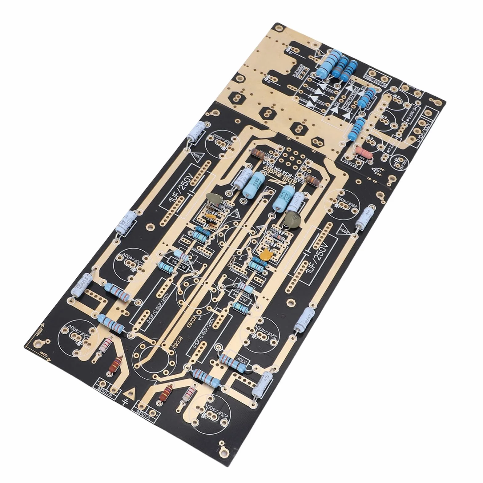 Garosa Zestaw Płytek Drukowanych Wzmacniacza Fonograficznego o Wysokiej Klasy Wydajności dla Gramofonu MM Ręcznie Robiony Projekt - Rozmiar PCB 5,12 X 11,22 Cala