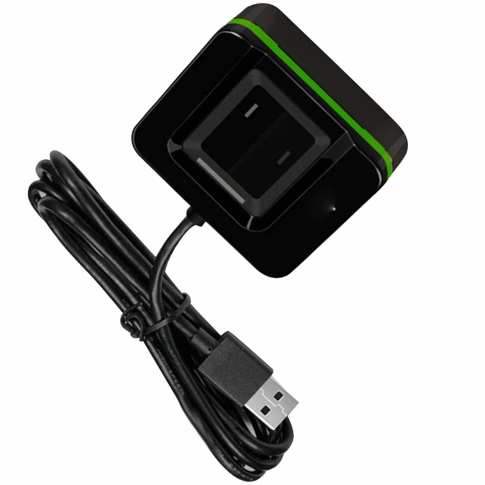 Biometryczny Czytnik Linii Papilarnych, Czytnik Linii Papilarnych USB z Kablem 5,9FT do Komputera PC, Niskie Rozpoznawanie Błędów, łatwa Konfiguracja (ZKLIVE20R)
