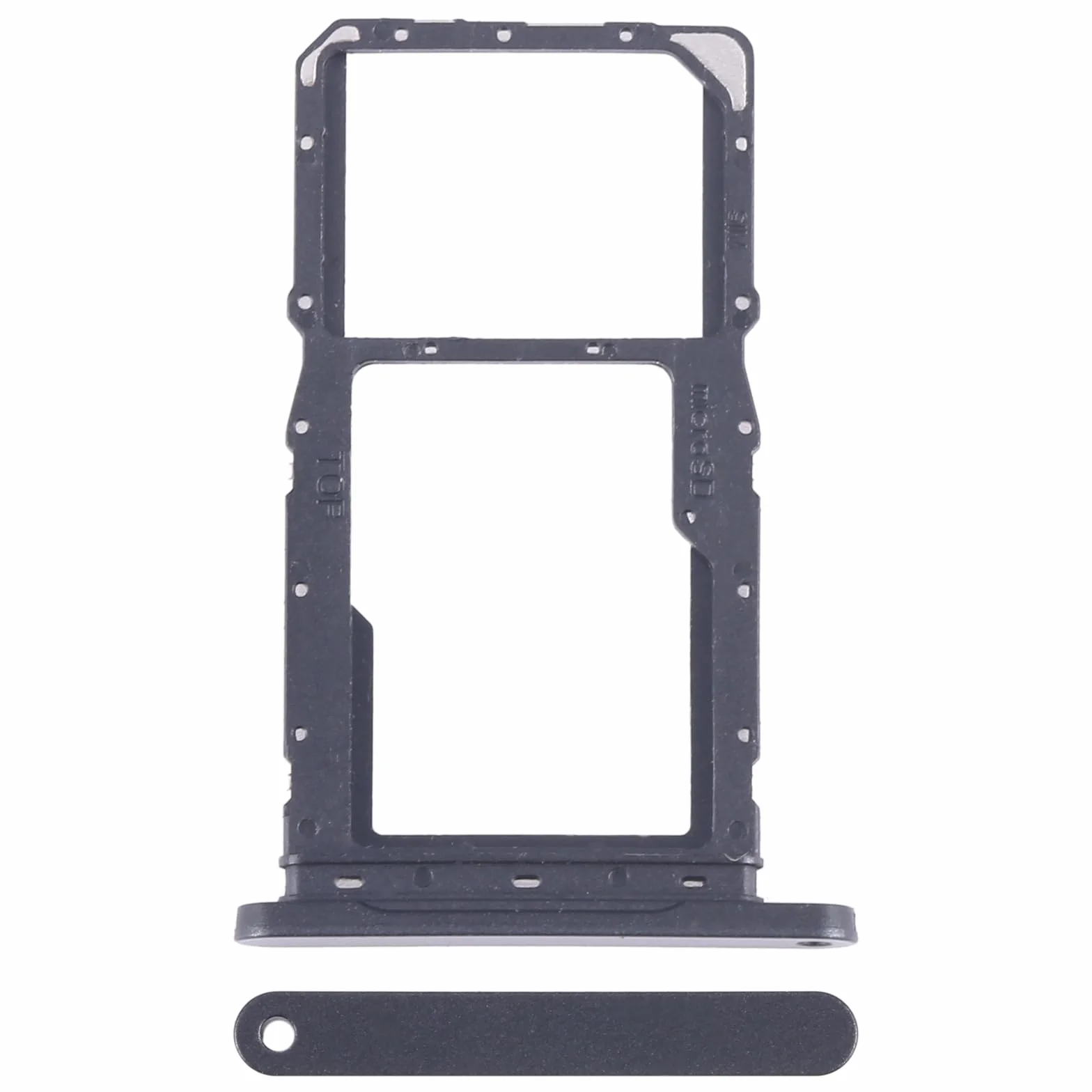 Zamiennik tacy karty SIM do Samsung Galaxy Tab A9+ 5G SM-X215 czarna