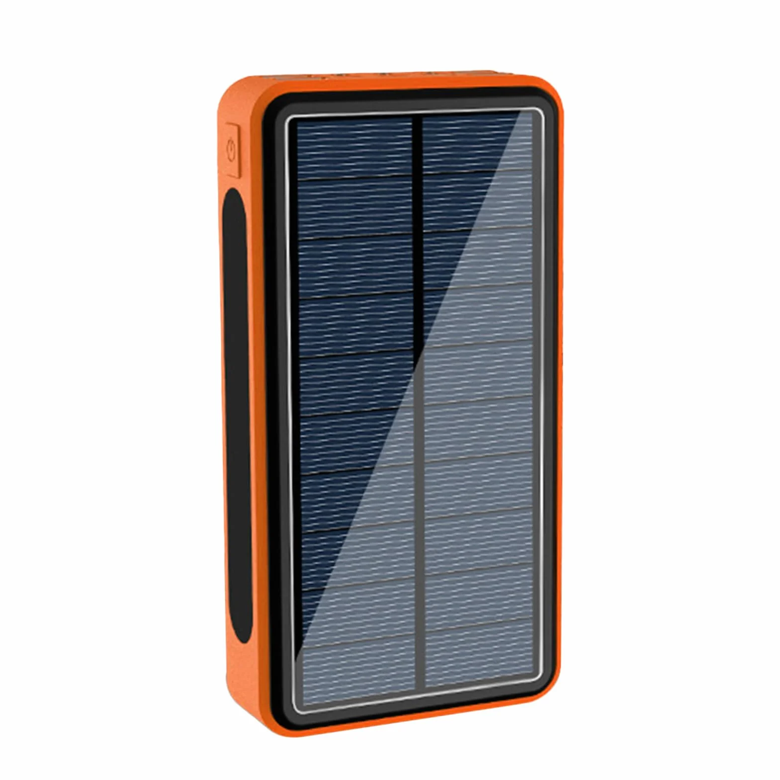powerbank solarny o dużej pojemności, ładowarka solarna, niezawodna konstrukcja, zintegrowane światło kempingowe, 16,3 cm, dla mężczyzn, kobiet, studentów i do użytku na zewnątrz