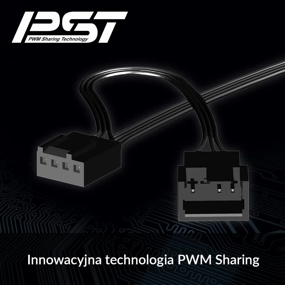 ARCTIC P12 PWM PST RGB (3 Szt., w komplecie z kontrolerem) - 120 mm wentylator PWM zoptymalizowany pod kątem ciśnienia statycznego