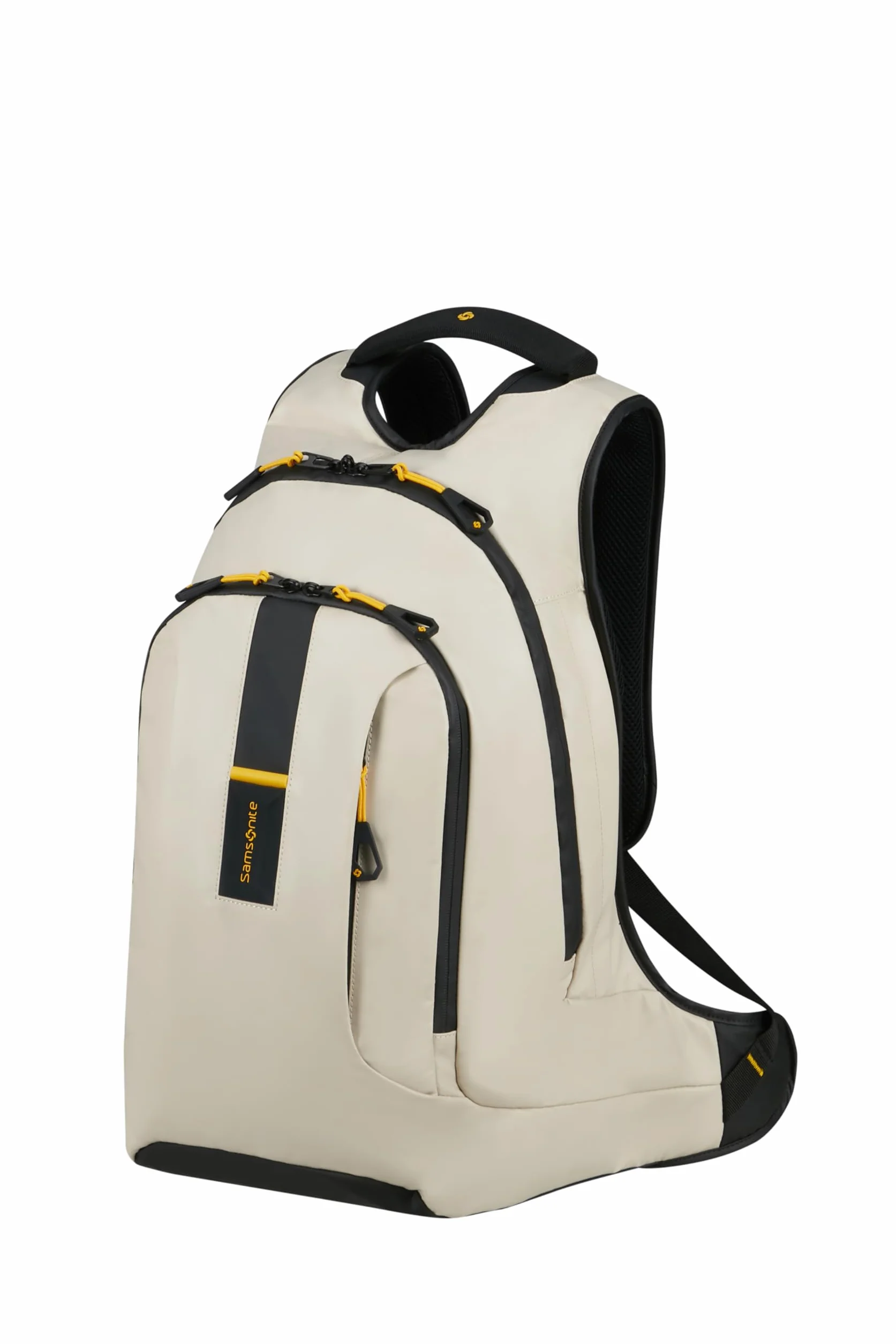 Samsonite Paradiver Light - Plecak na laptopa L+ 15,6", plecak biznesowy i podróżny, szkolny i biurowy, wodoodporny, 48 cm, 24 l, beżowy (piaskowy)