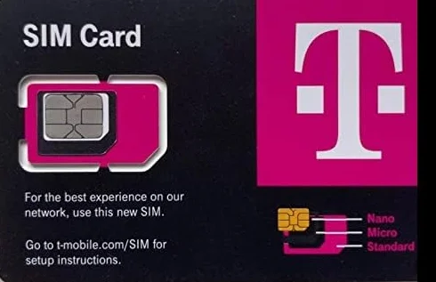 Prepaid Sim-Karte USA - 50GB 5G / LTE - Unbegrenzte Anrufe und Sms in den USA - 30 Tage